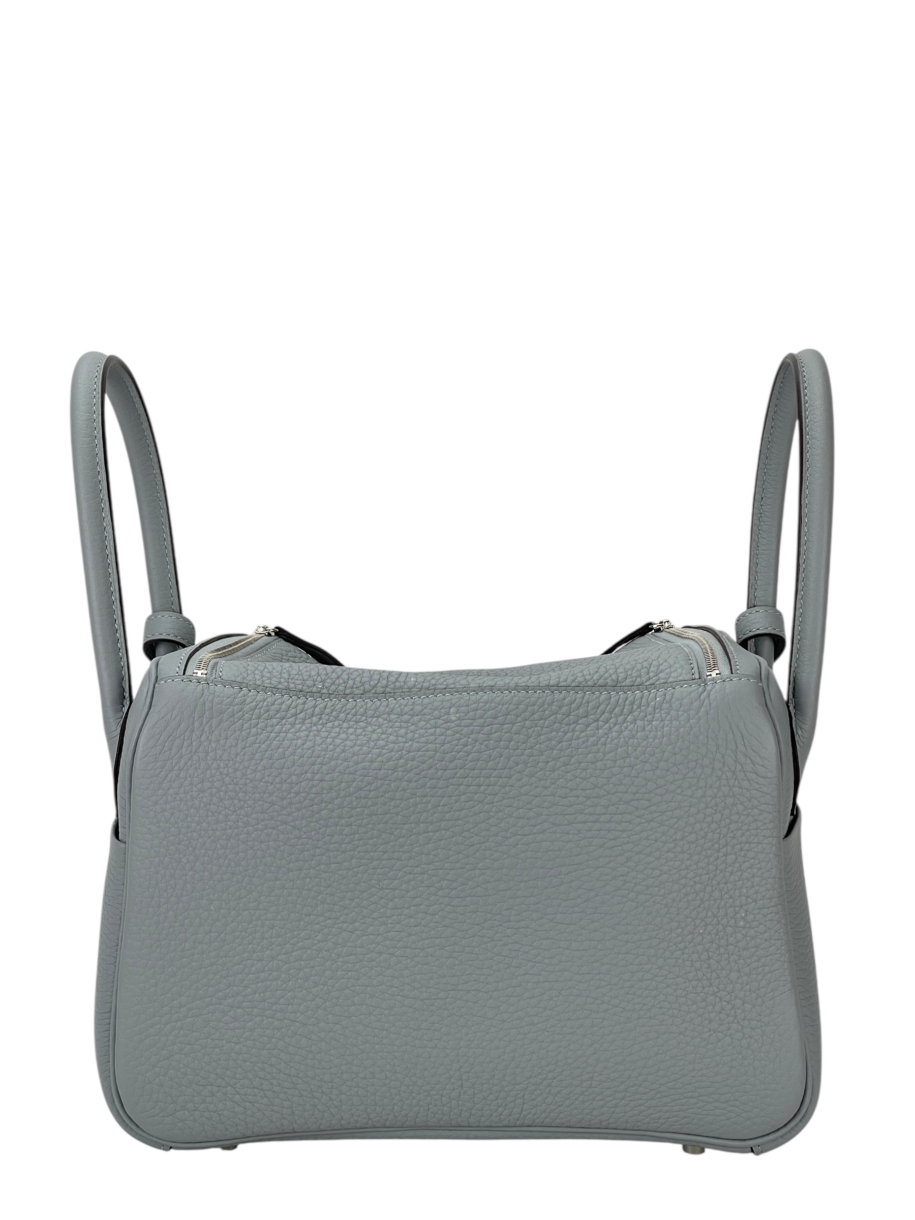 HERMES - Lindy 26 TC Puppet Grey Palladium Hardware