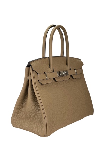 HERMES - Birkin 30 Marfa Togo Palladium Hardware 