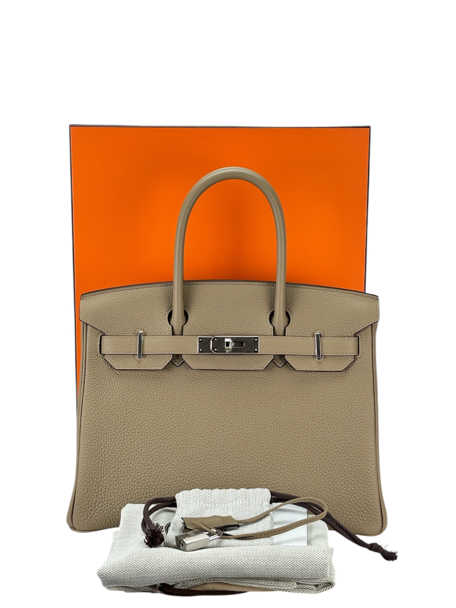 HERMES - Birkin 30 Marfa Togo Palladium Hardware 