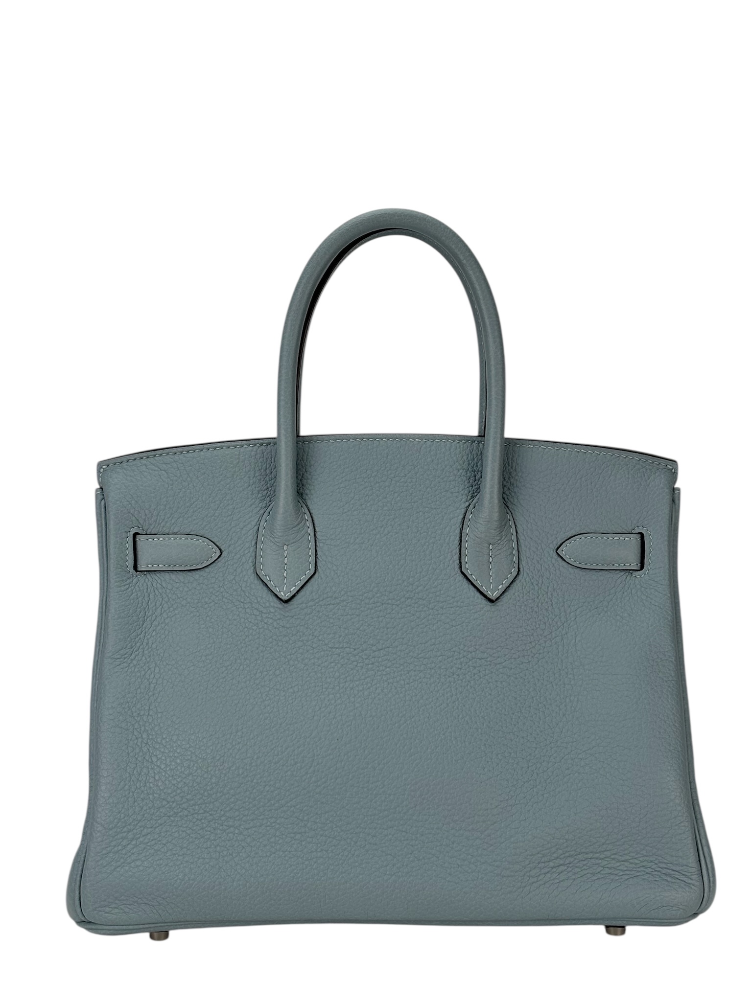 HERMES - Birkin 30 Celadon Blue TC Palladium Hardware 