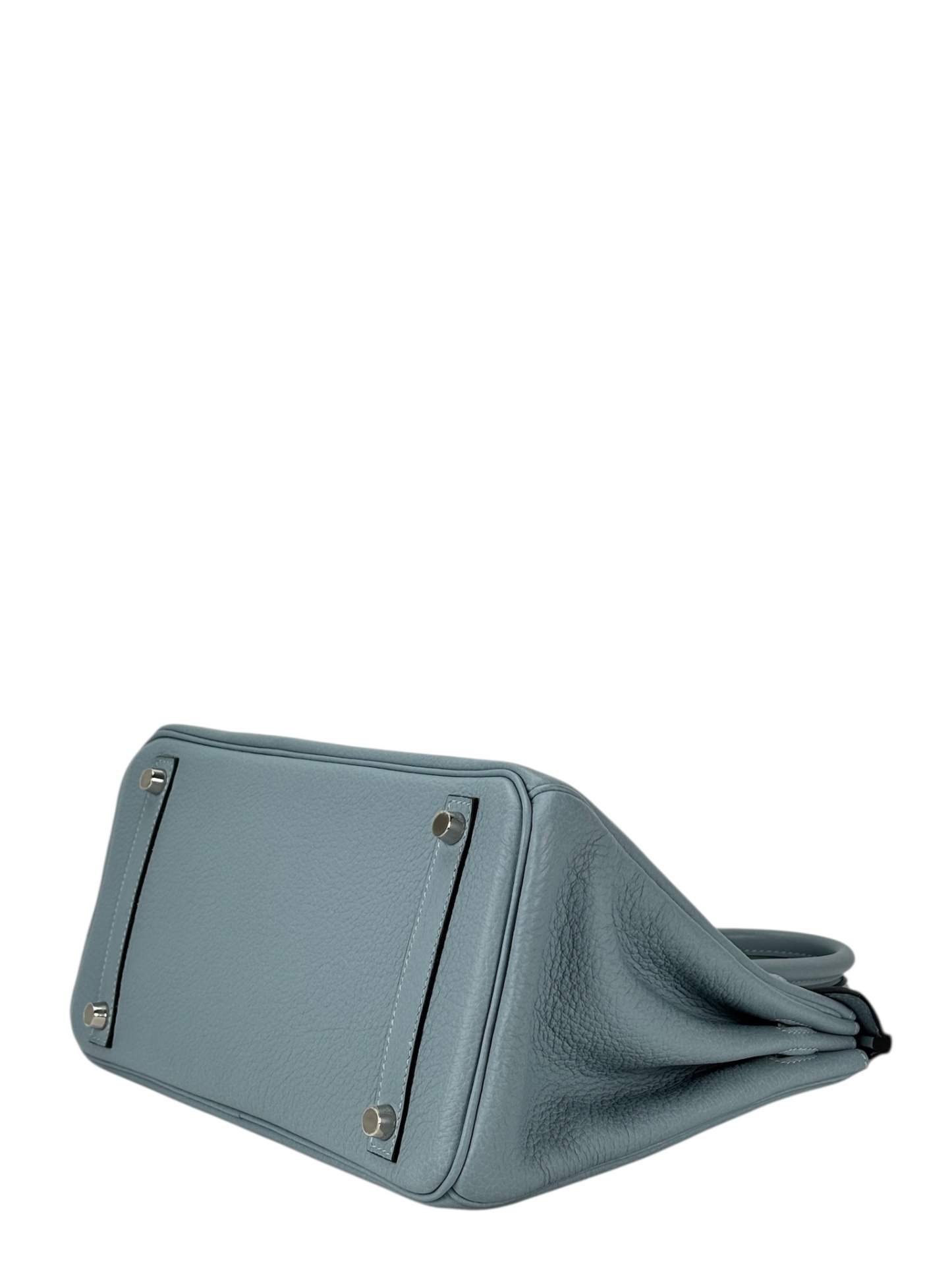 HERMES - Birkin 30 Celadon Blue TC Palladium Hardware 