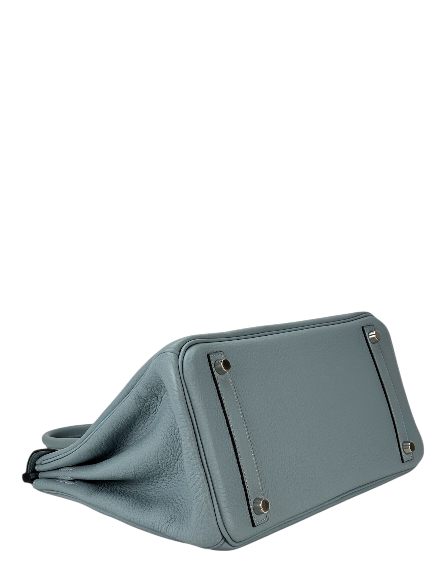 HERMES - Birkin 30 Celadon Blue TC Palladium Hardware 