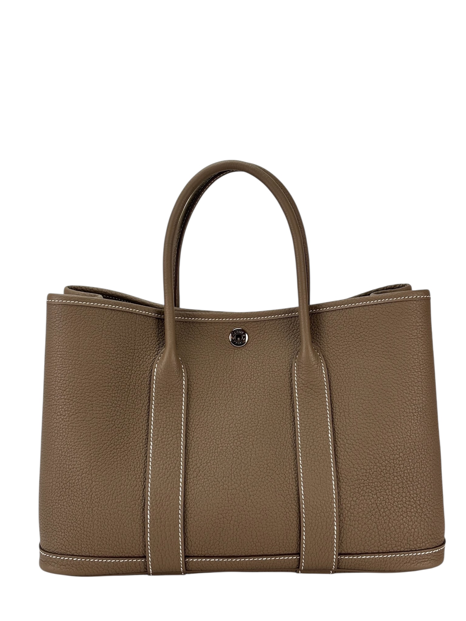 HERMES - Garden Party TPM 30 Negonda Etoupe