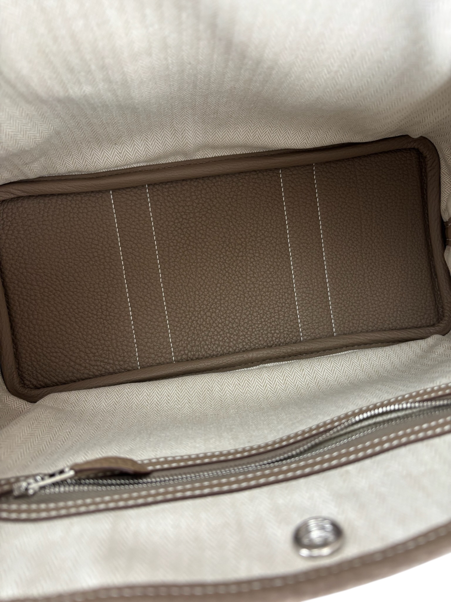 HERMES - Garden Party TPM 30 Negonda Etoupe