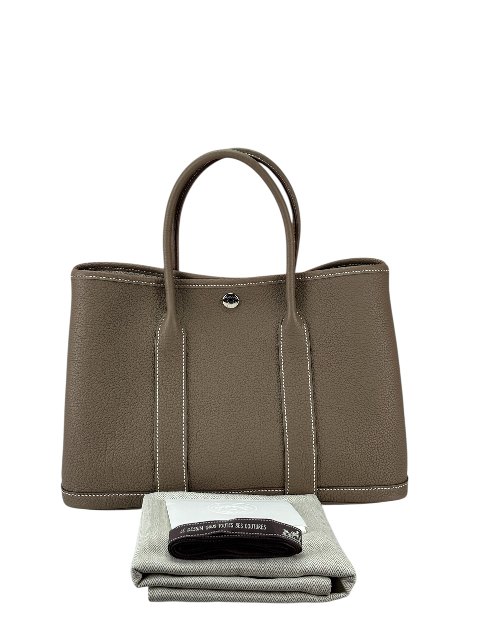 HERMES - Garden Party TPM 30 Negonda Etoupe