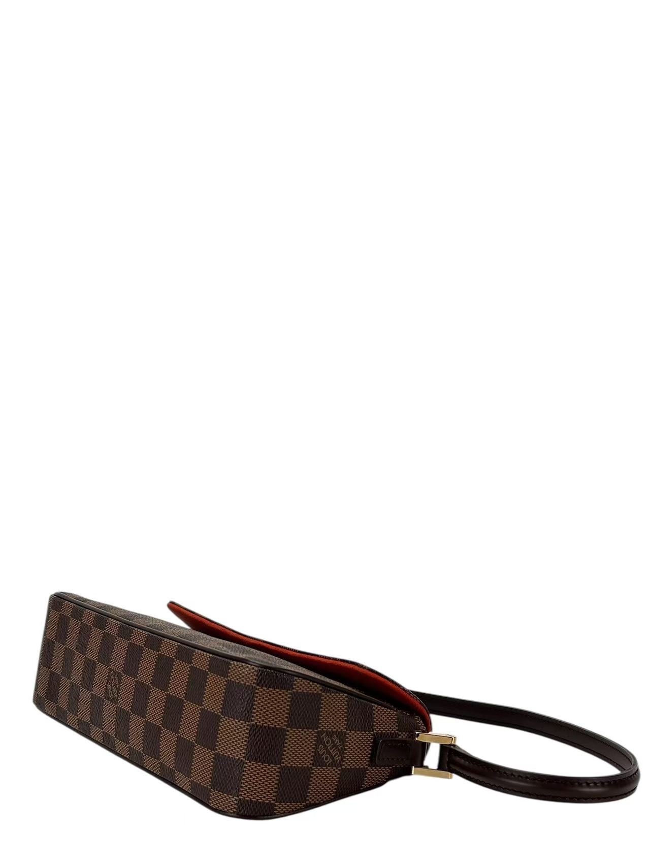 LOUIS VUITTON - Recital Handbag Damier Ebene Canvas