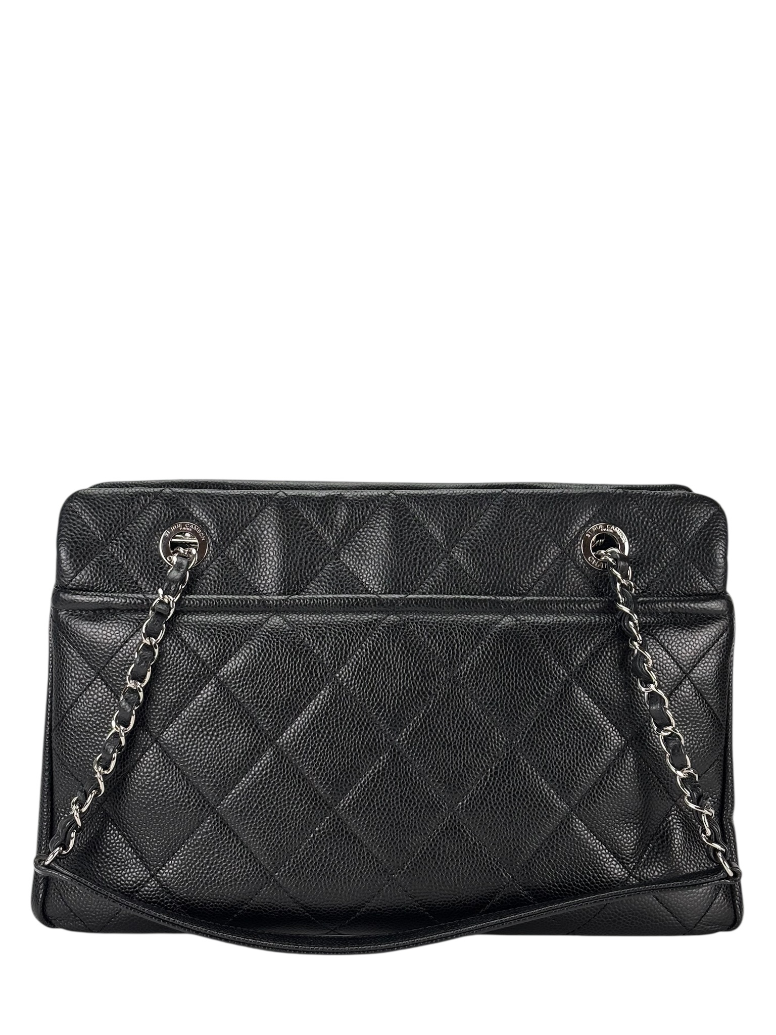 CHANEL - Timeless CC Soft Tote Black Caviar