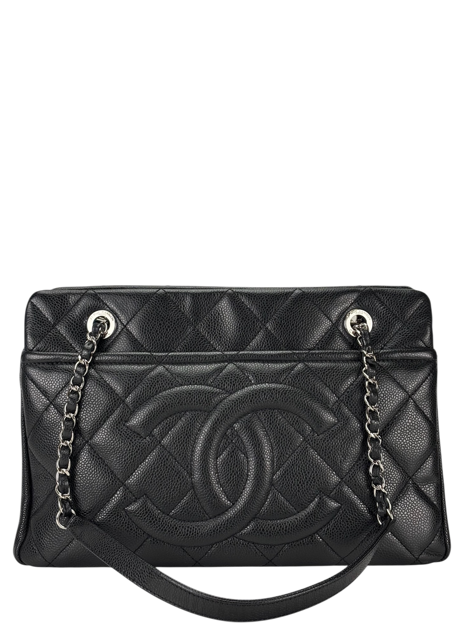 CHANEL - Timeless CC Soft Tote Black Caviar