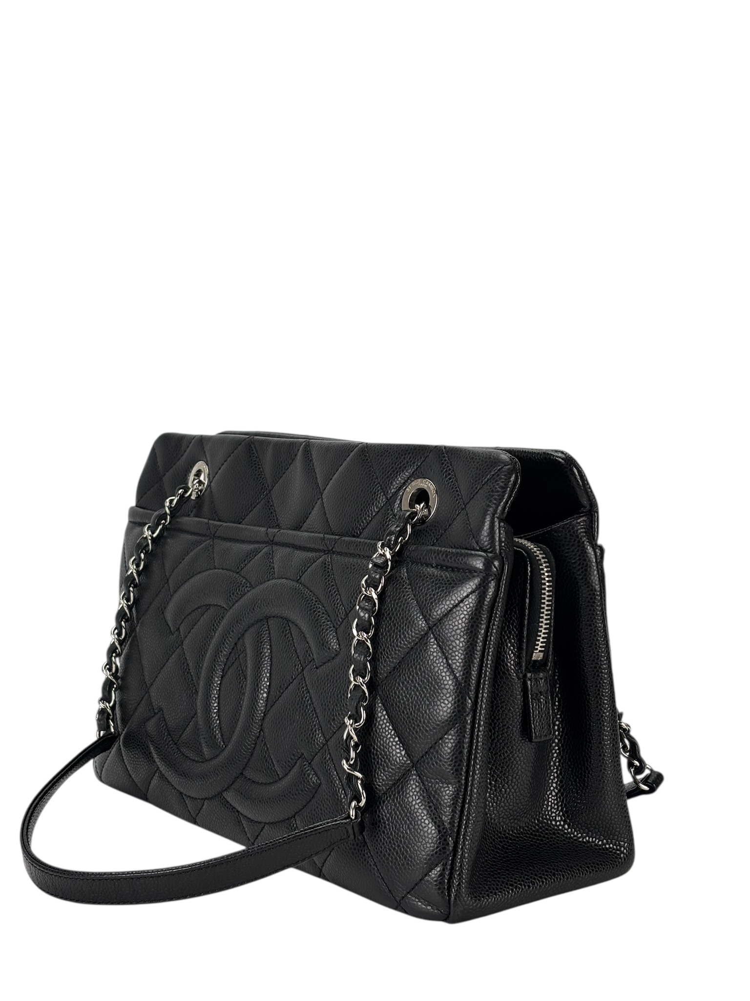 CHANEL - Timeless CC Soft Tote Black Caviar
