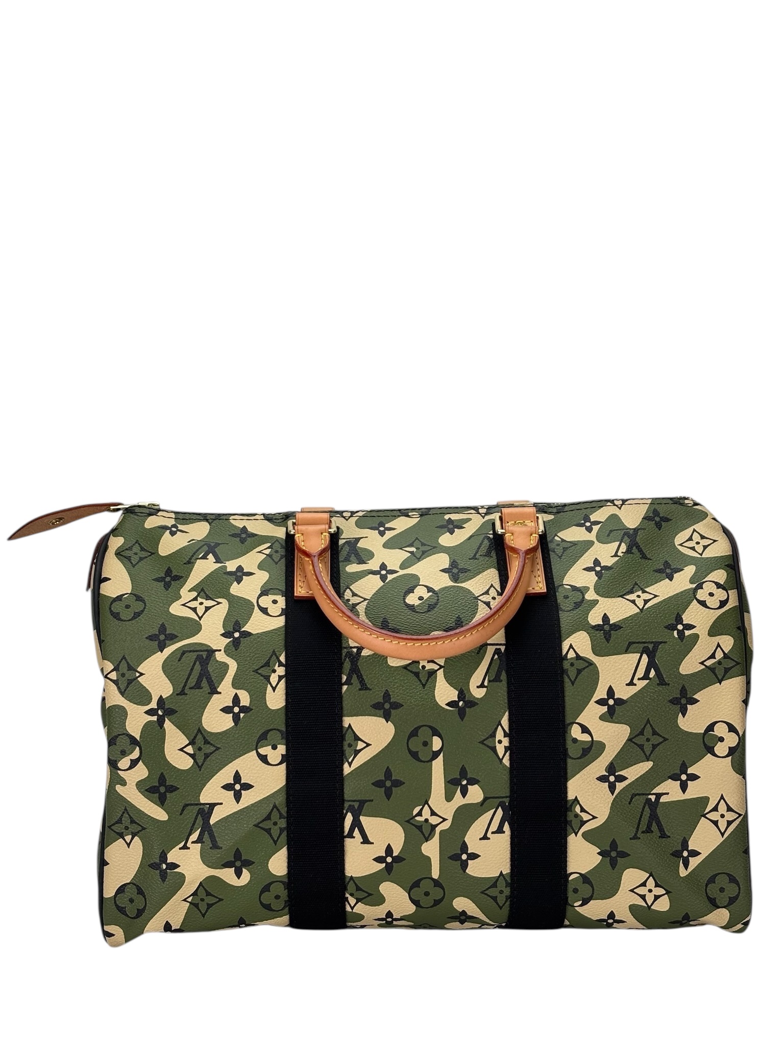 LOUIS VUITTON - LV x TM Nano Speedy Monogram Canvas Speedy 35 Handbag