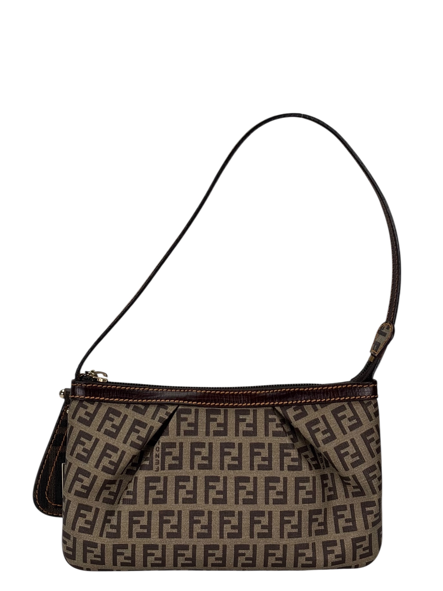 FENDI - Zucchino PVC Bolsa Tiracolo Shoulder Bag  