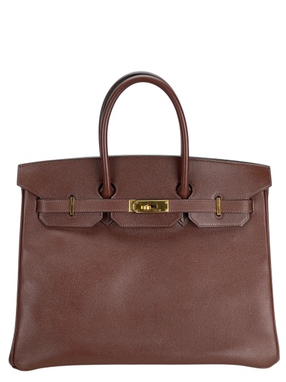 HERMES - Birkin 35 Harane Epsom Gold Hardware 