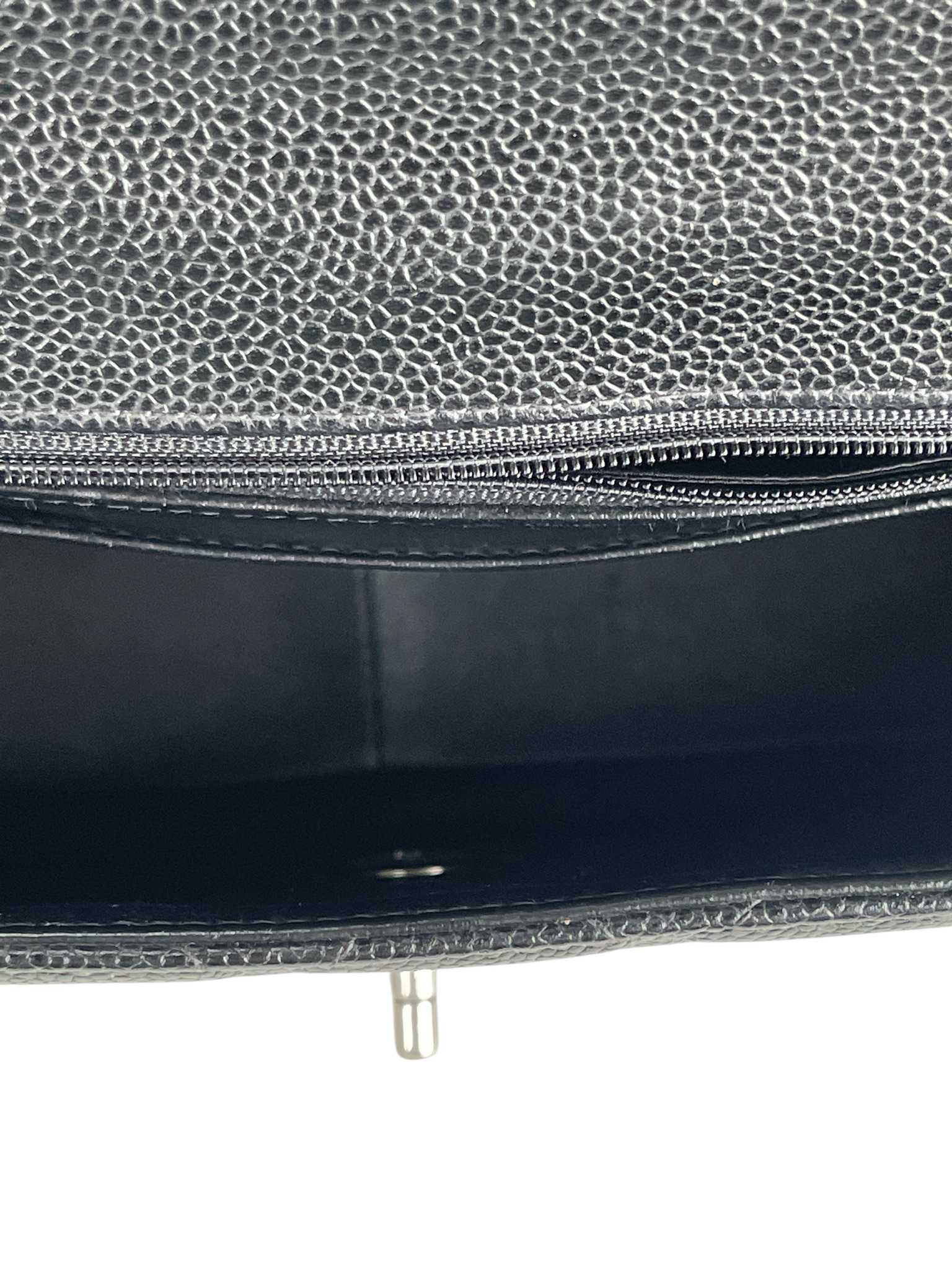 CHANEL - Black Caviar Jumbo 30 Flap Bag