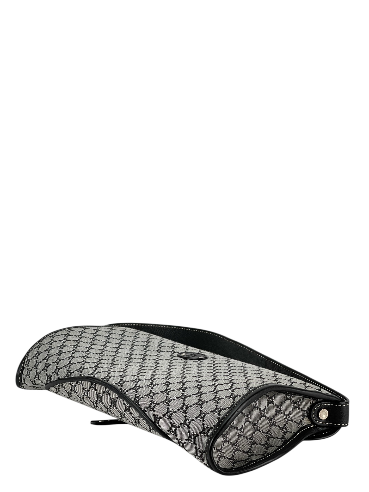 CELINE -  Macadam Canvas Shoulder Bag