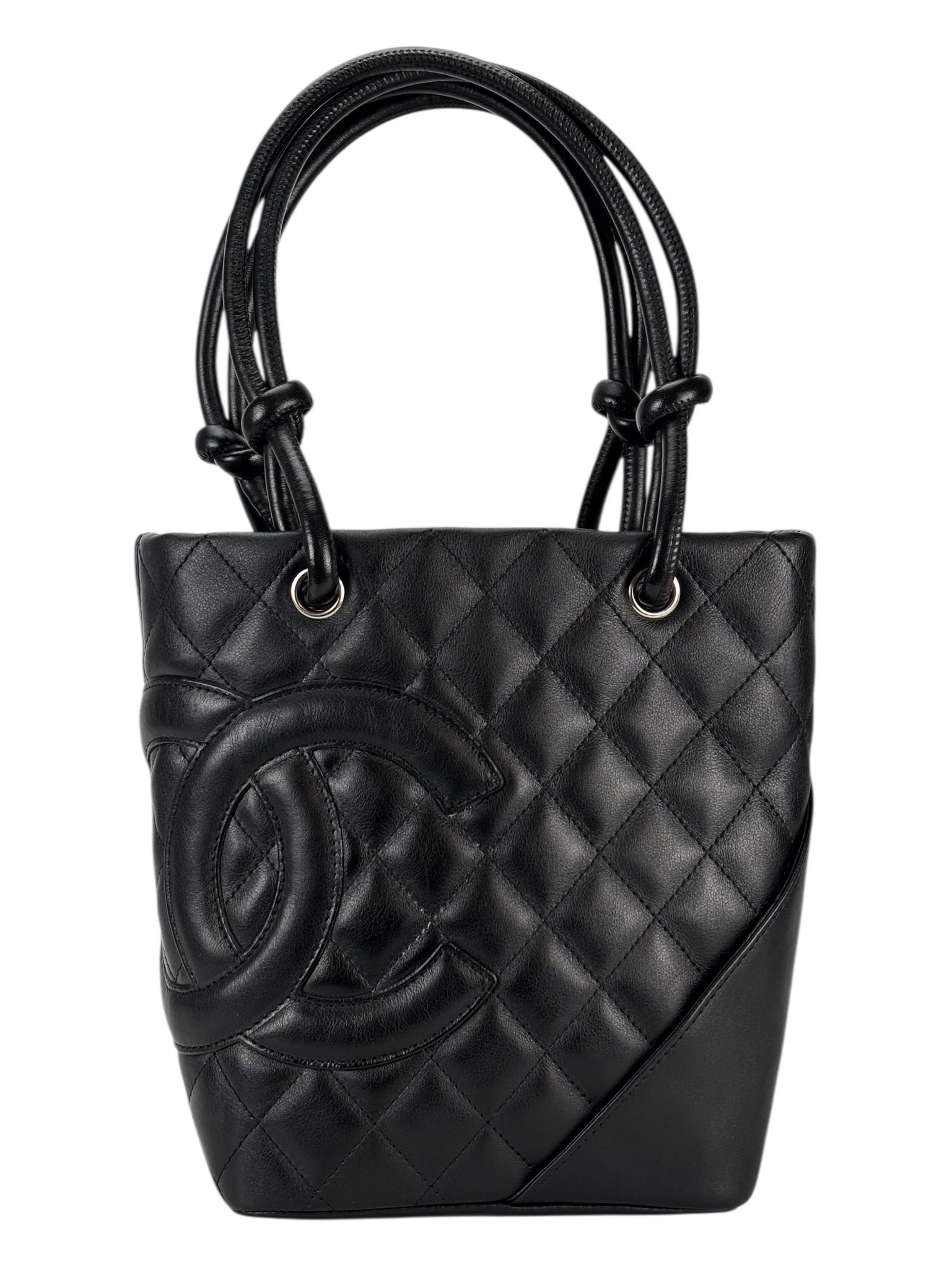 CHANEL - All Black Cambon Tote Bag