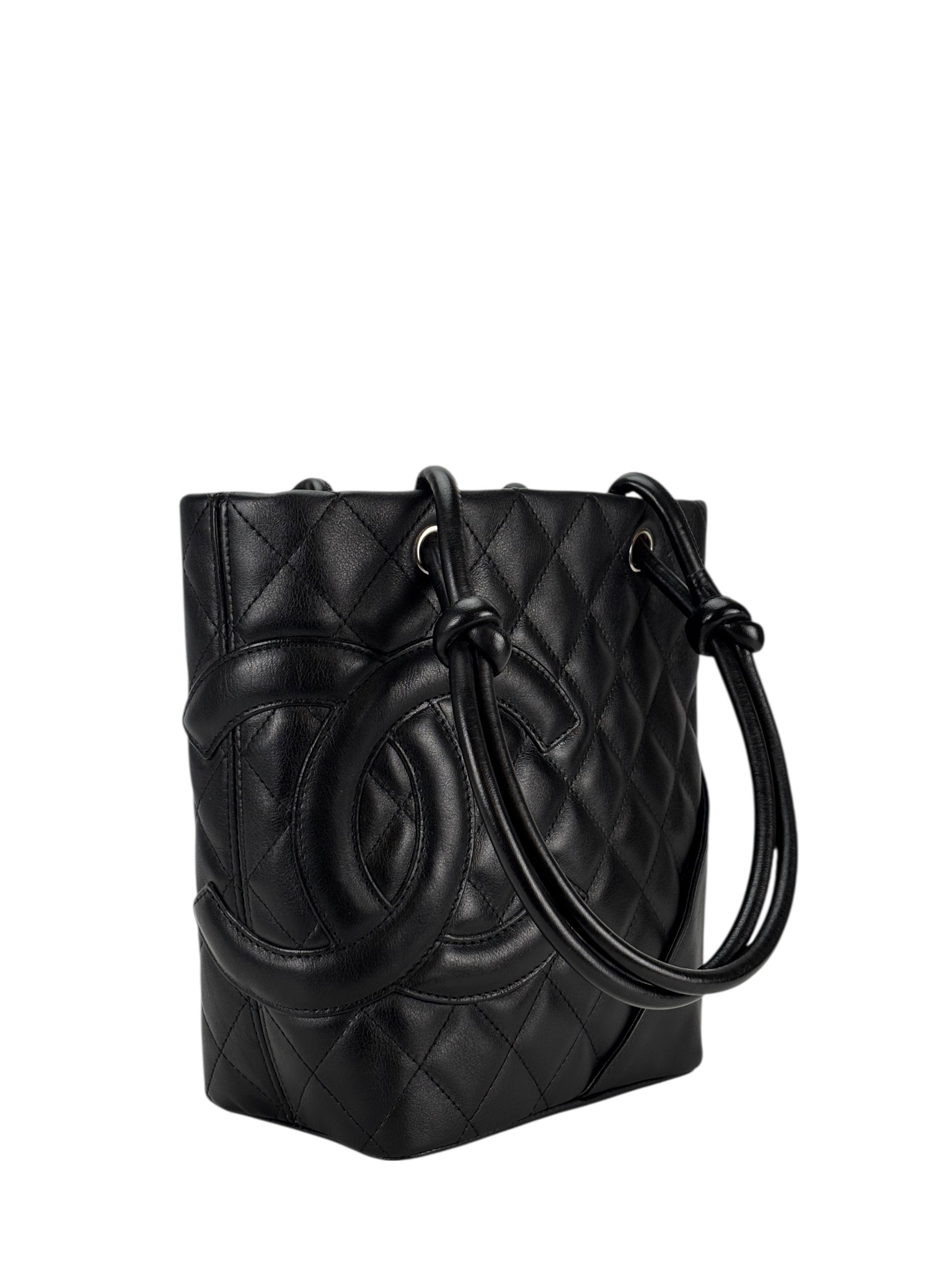 CHANEL - All Black Cambon Tote Bag