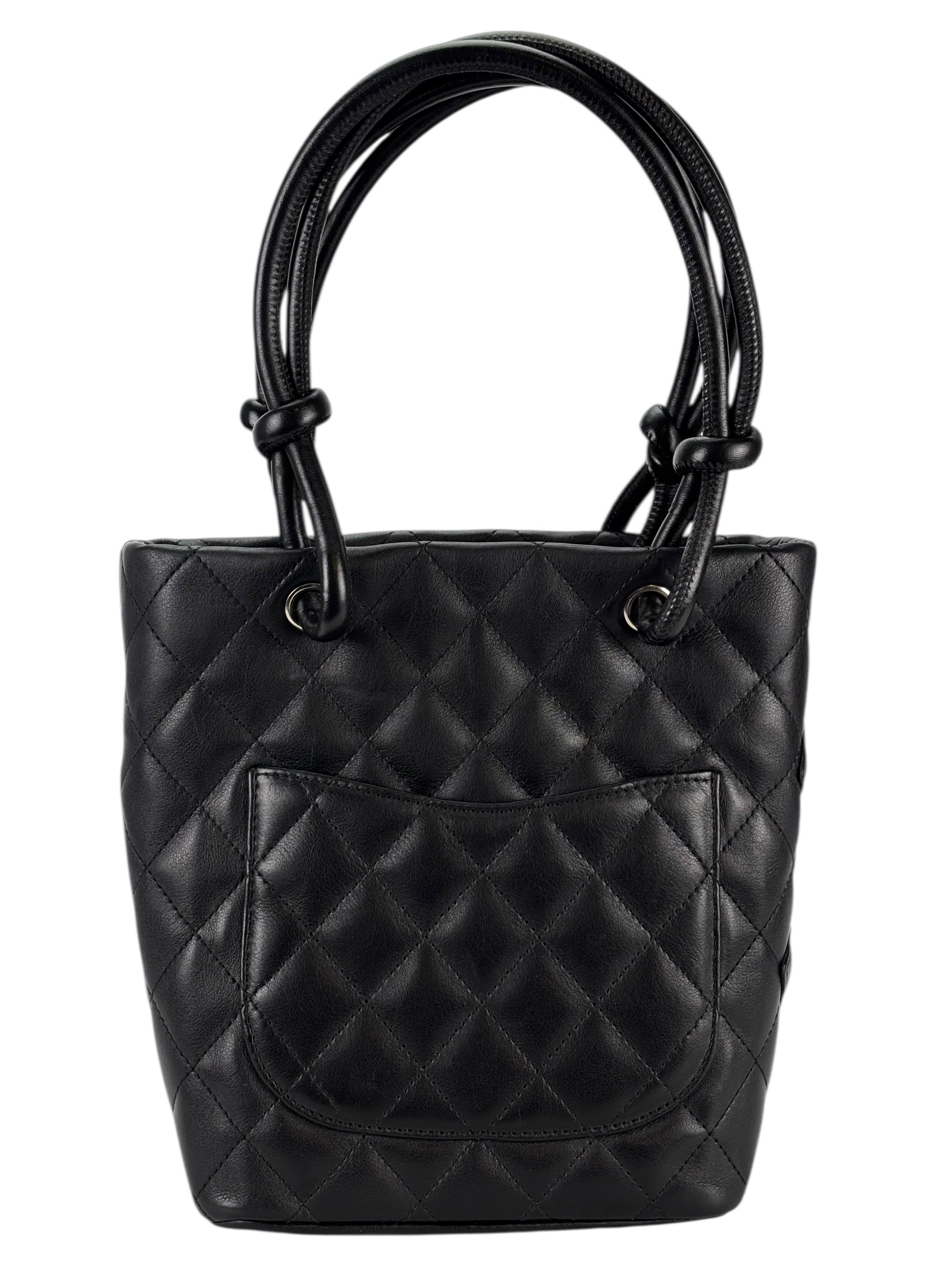 CHANEL - All Black Cambon Tote Bag