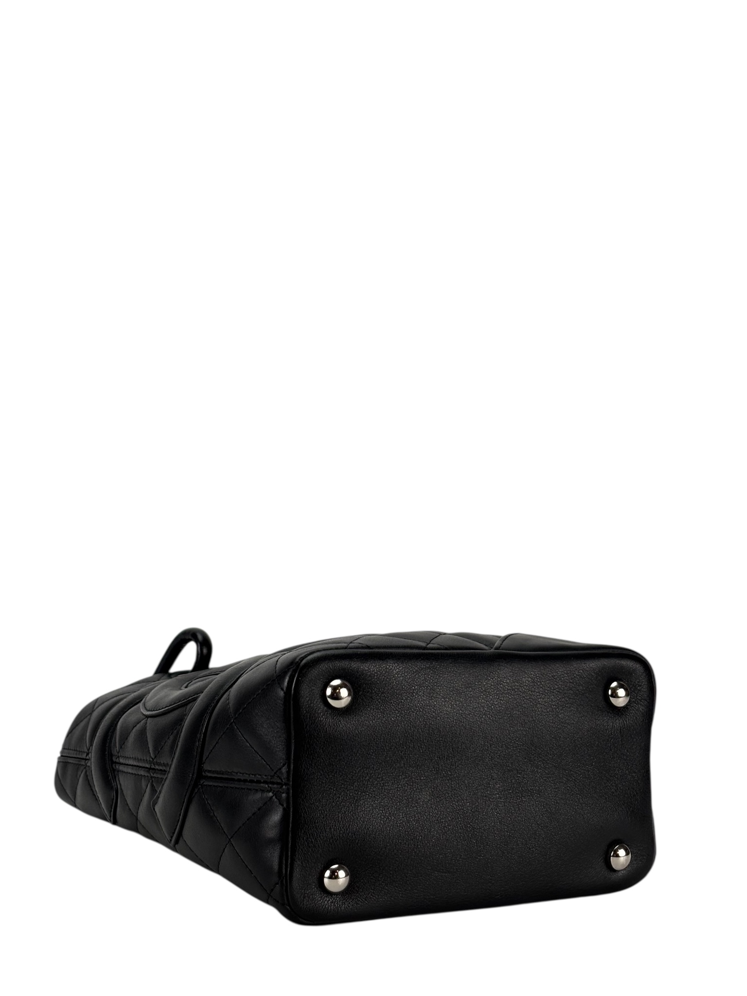 CHANEL - All Black Cambon Tote Bag