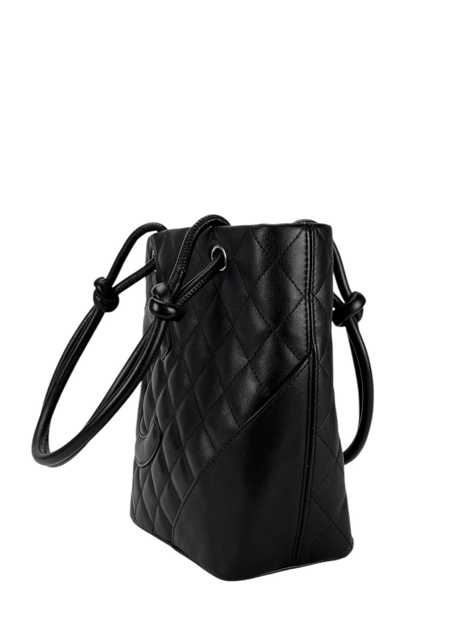 CHANEL - All Black Cambon Tote Bag