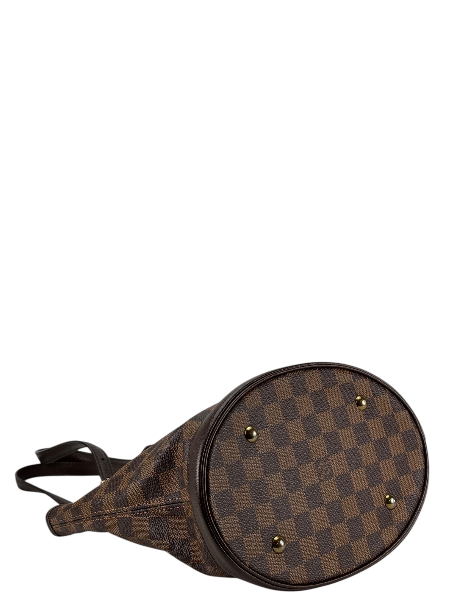 LOUIS VUITTON - Bucket PM Damier Ebene Canvas