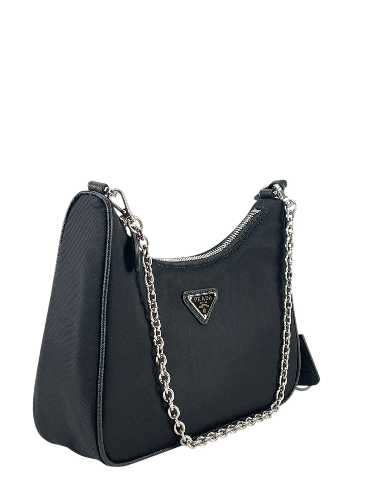 PRADA - Black Re-Edition Re-Nylon Bag 3 in 1