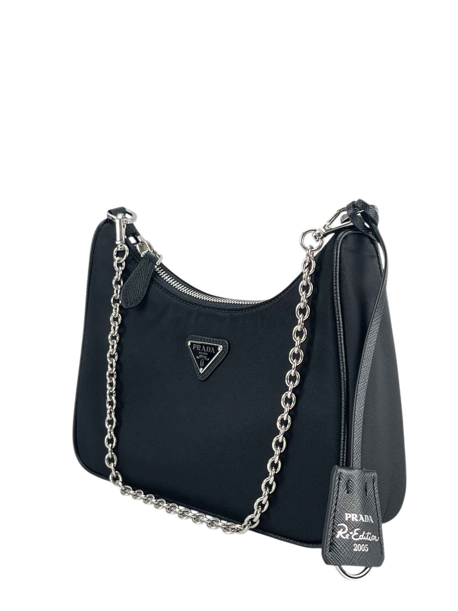 PRADA - Black Re-Edition Re-Nylon Bag 3 in 1