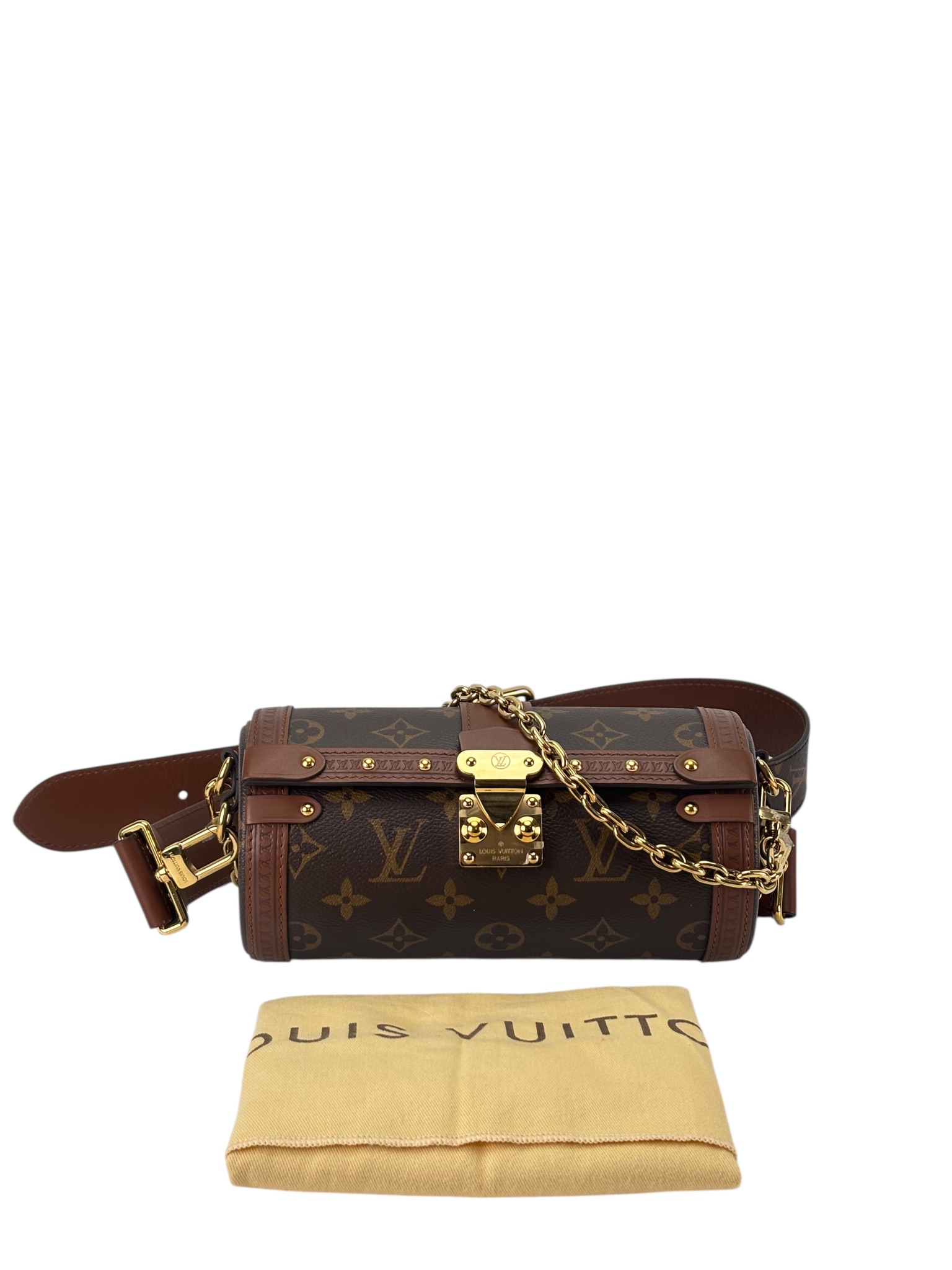 LOUIS VUITTON - Papillon 20 Trunk 2Way Bag Monogram Canvas 