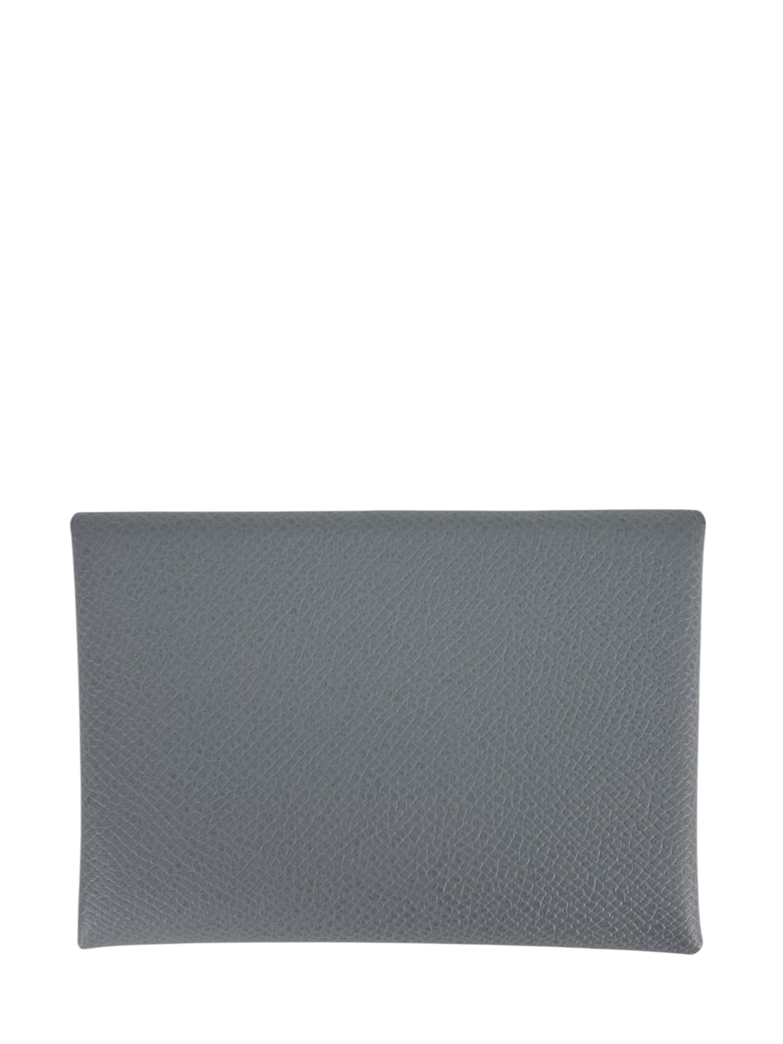 HERMES - Epsom N4 Gris Platine Calvi Coin Case Wallet