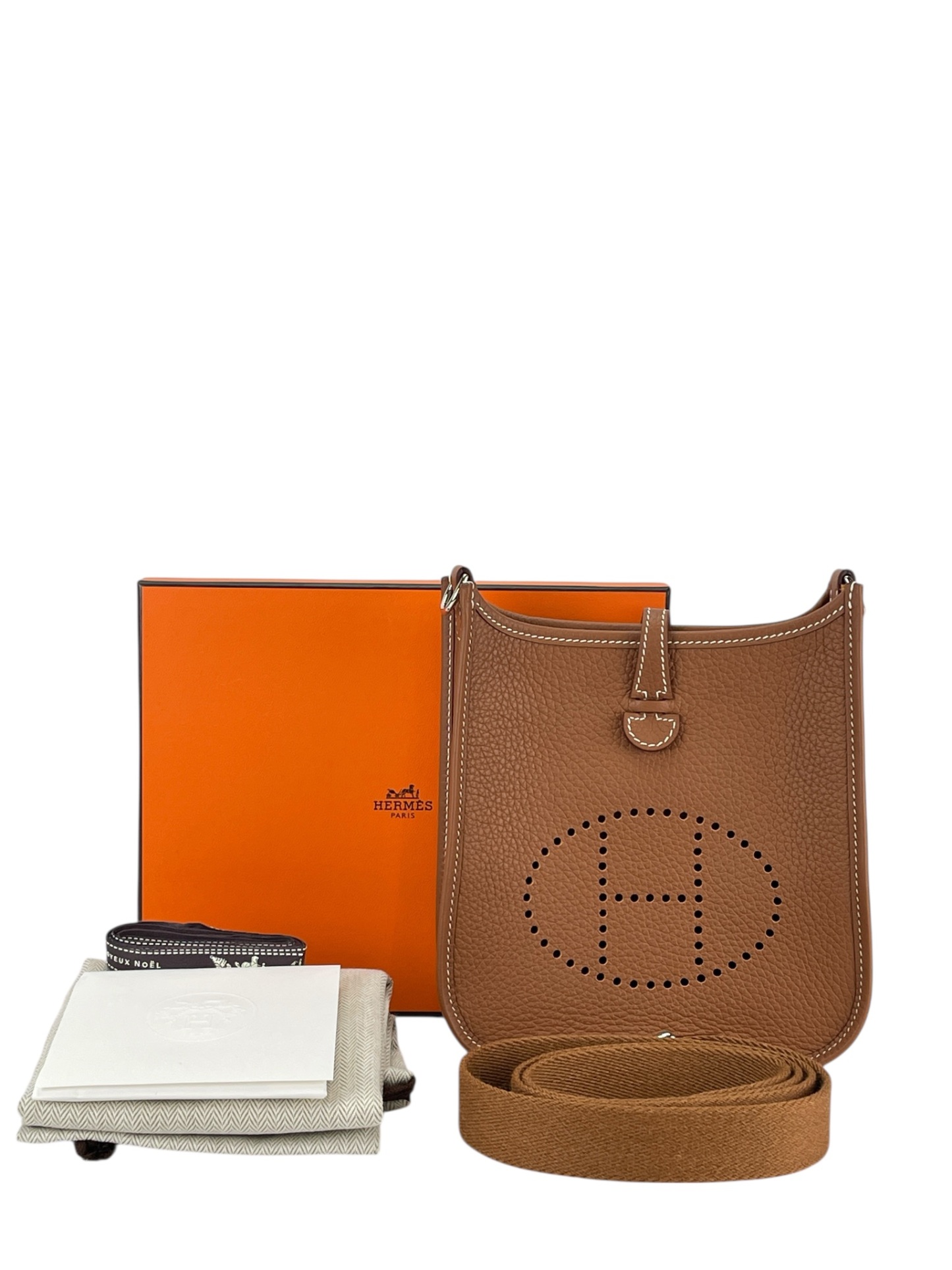 HERMES - Evelyne TPM Evelyne 16 Gold Clemence Palladium Hardware