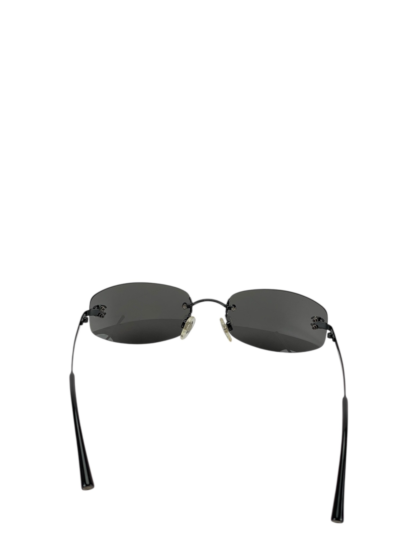 CHANEL - All Black Coco Mark Logo Sunglasses – Camellia Vintage Tokyo