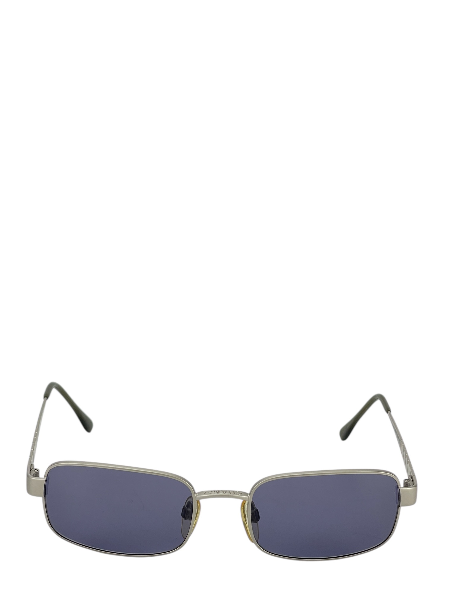 CHANEL - Purple Sunglasses Silver Hardware