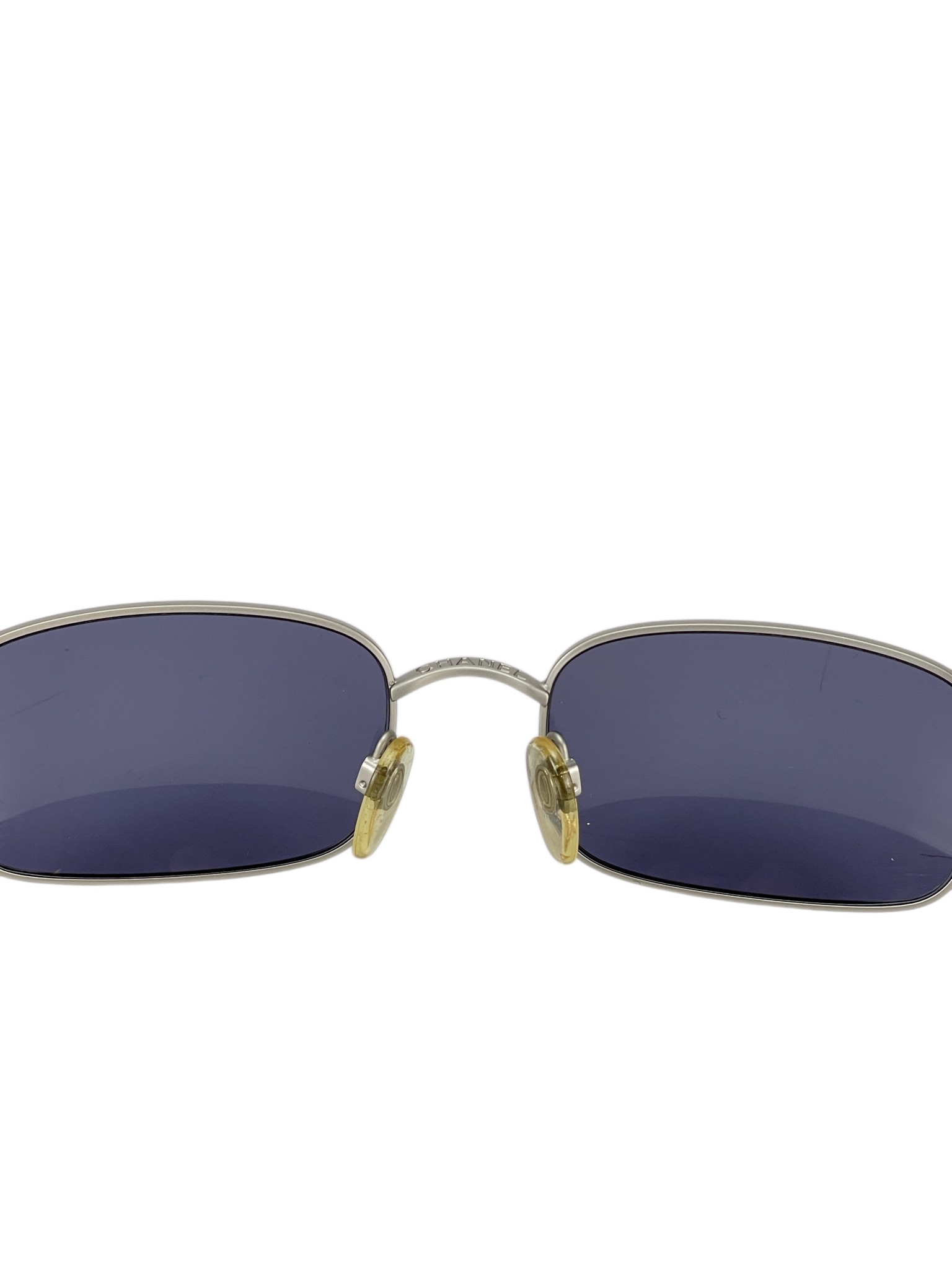 CHANEL - Purple Sunglasses Silver Hardware