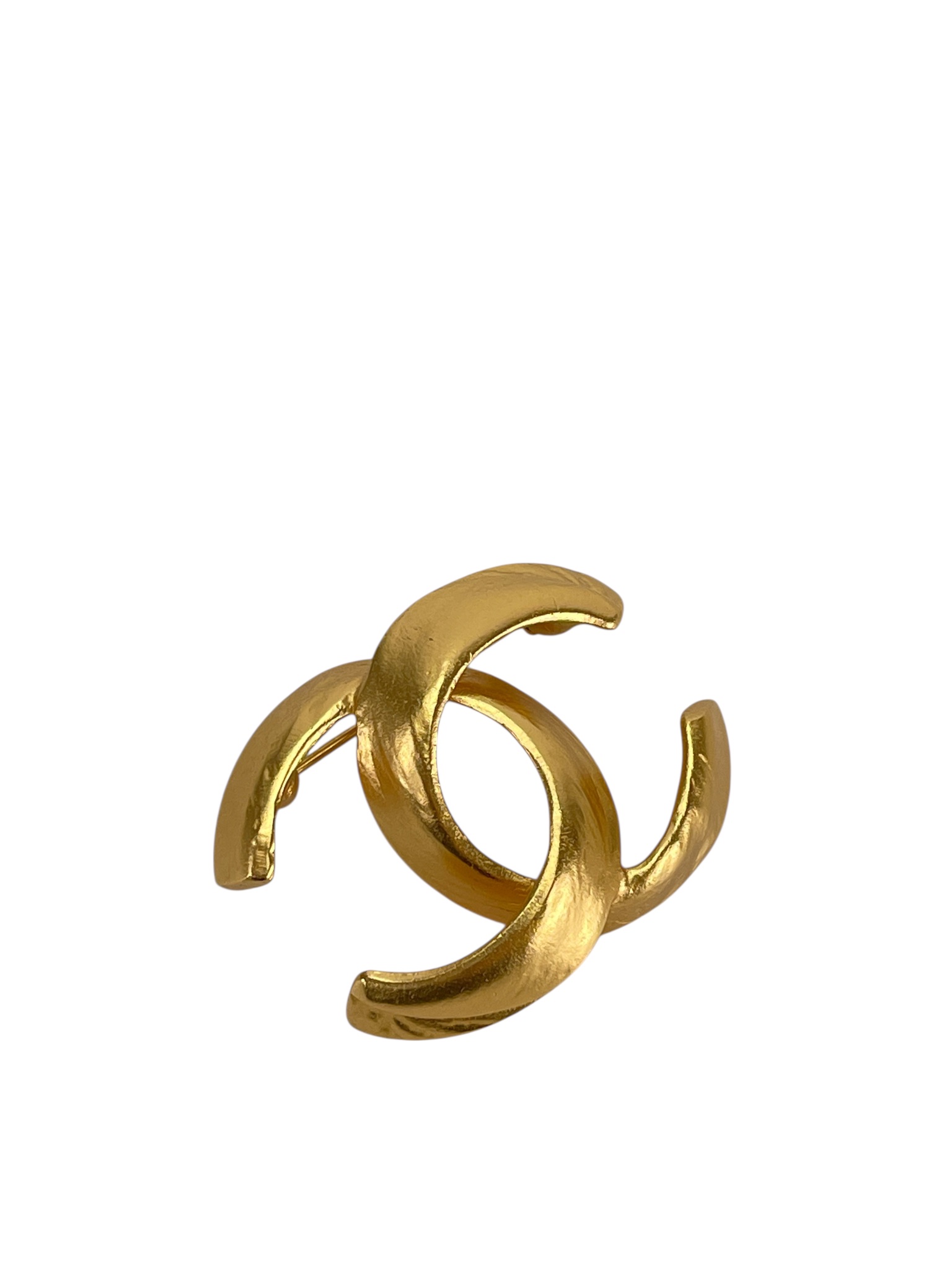 CHANEL - 00T Gold Coco Mark Brooch
