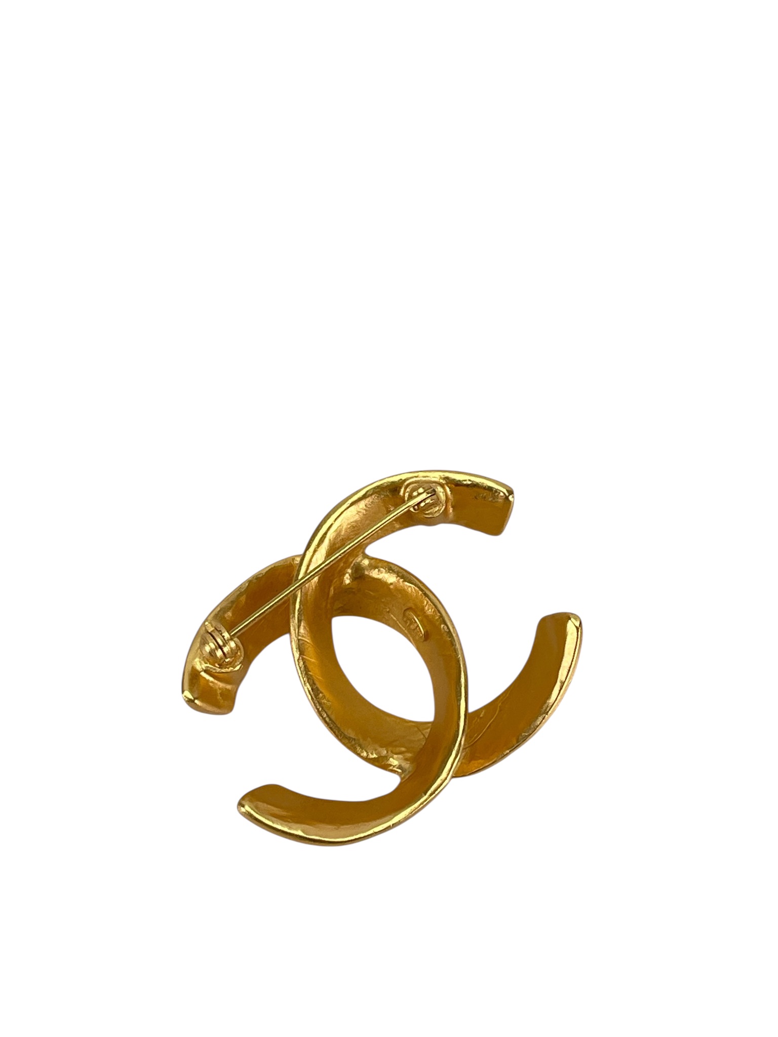 CHANEL - 00T Gold Coco Mark Brooch