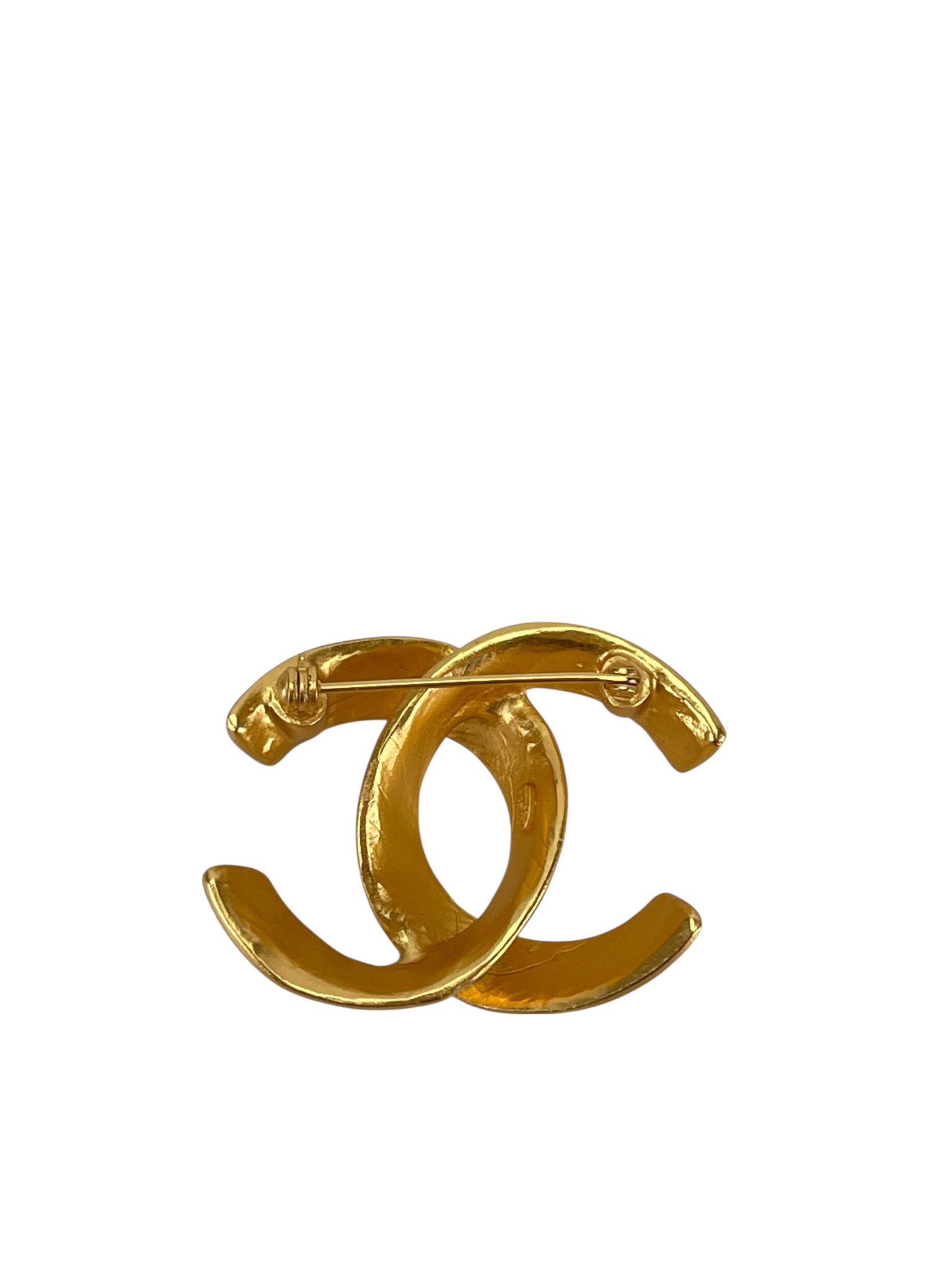 CHANEL - 00T Gold Coco Mark Brooch