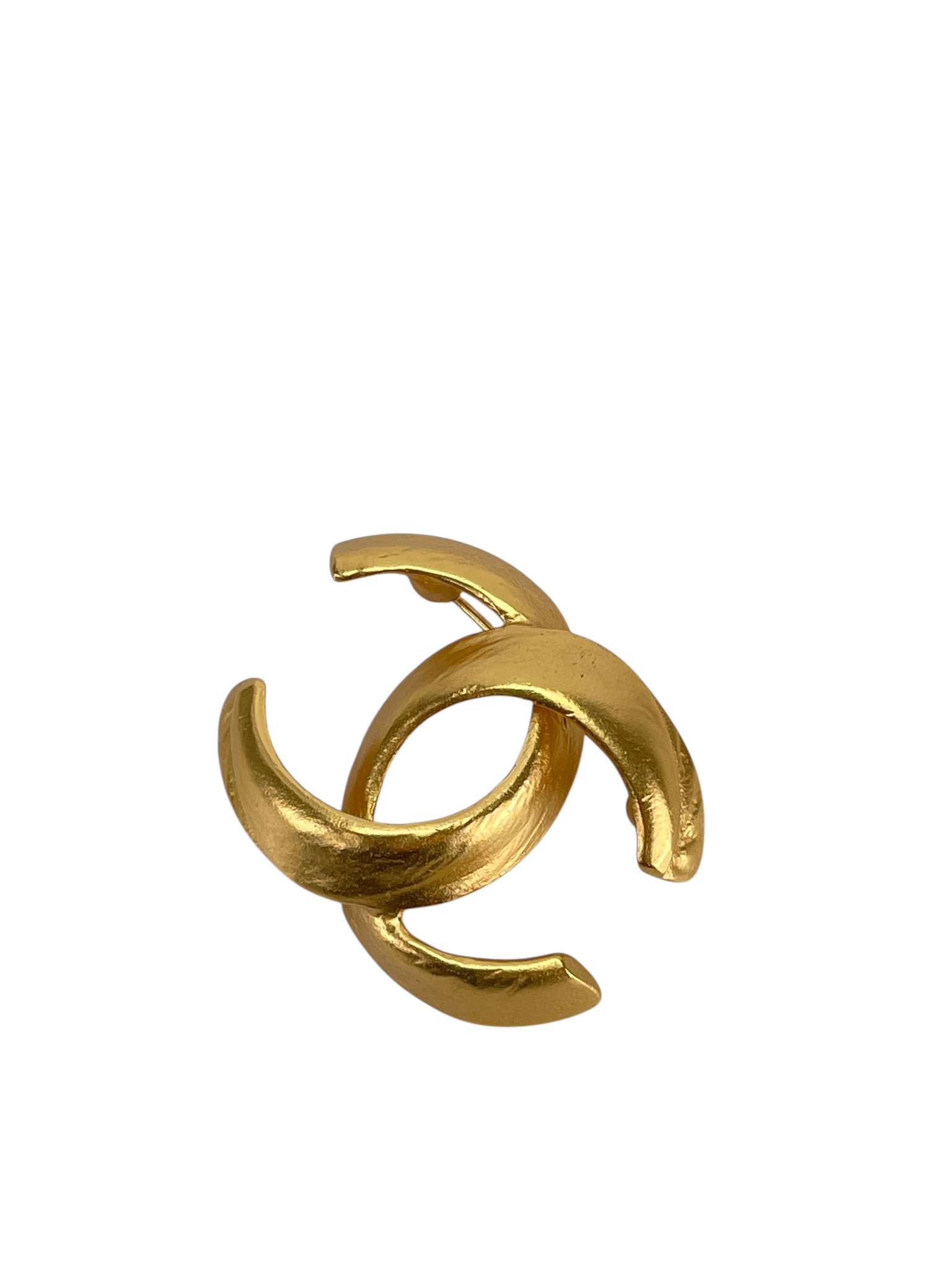 CHANEL - 00T Gold Coco Mark Brooch