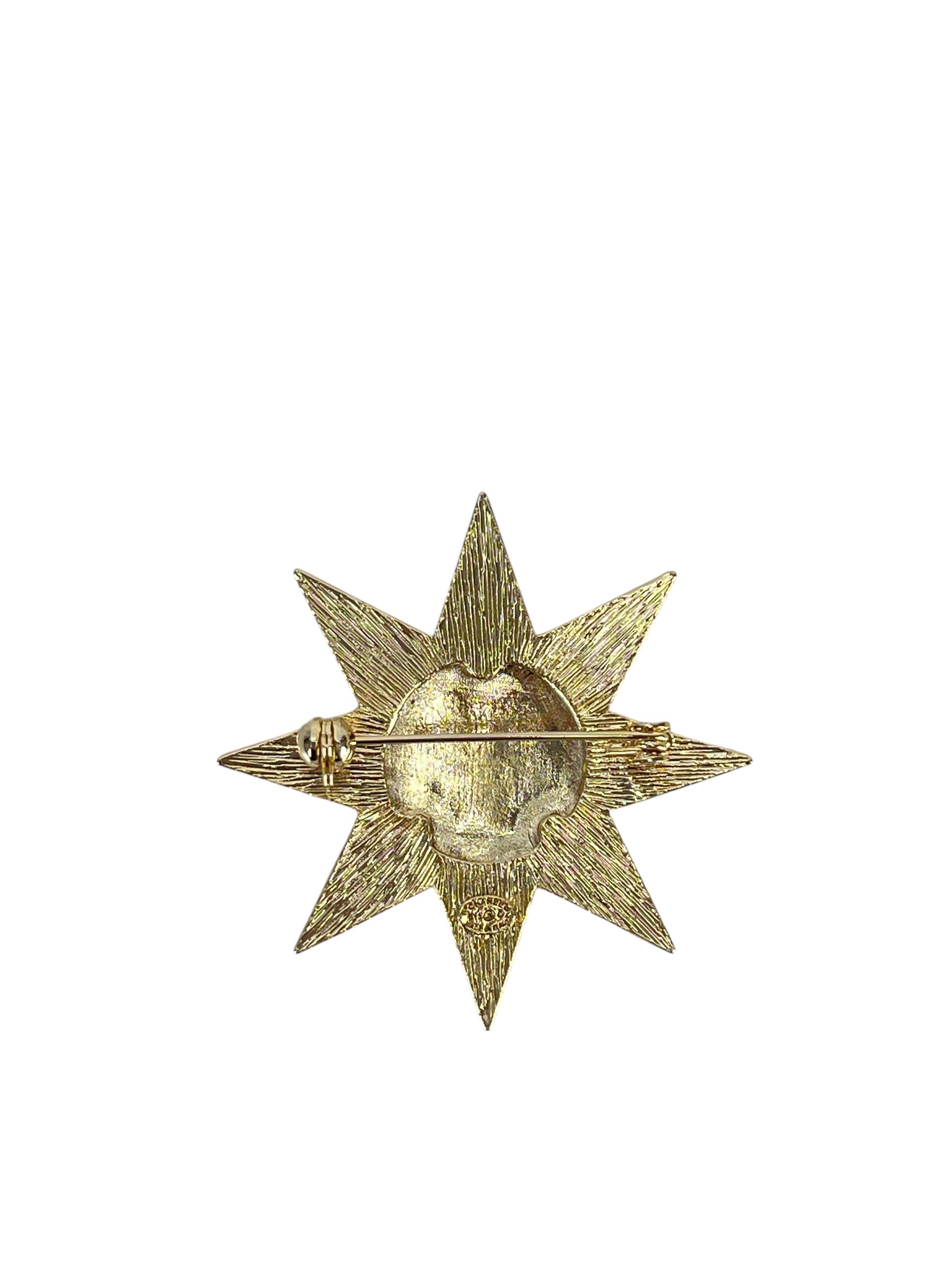 CHANEL - 13C Starburst Multicolor Brooch