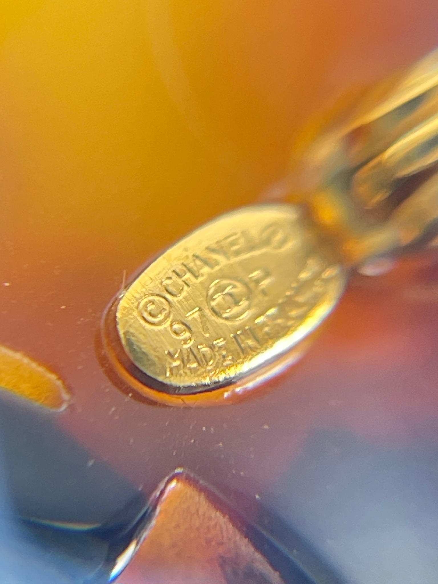 CHANEL - Hawksbill Turtle Rotating Coco Mark Brooch