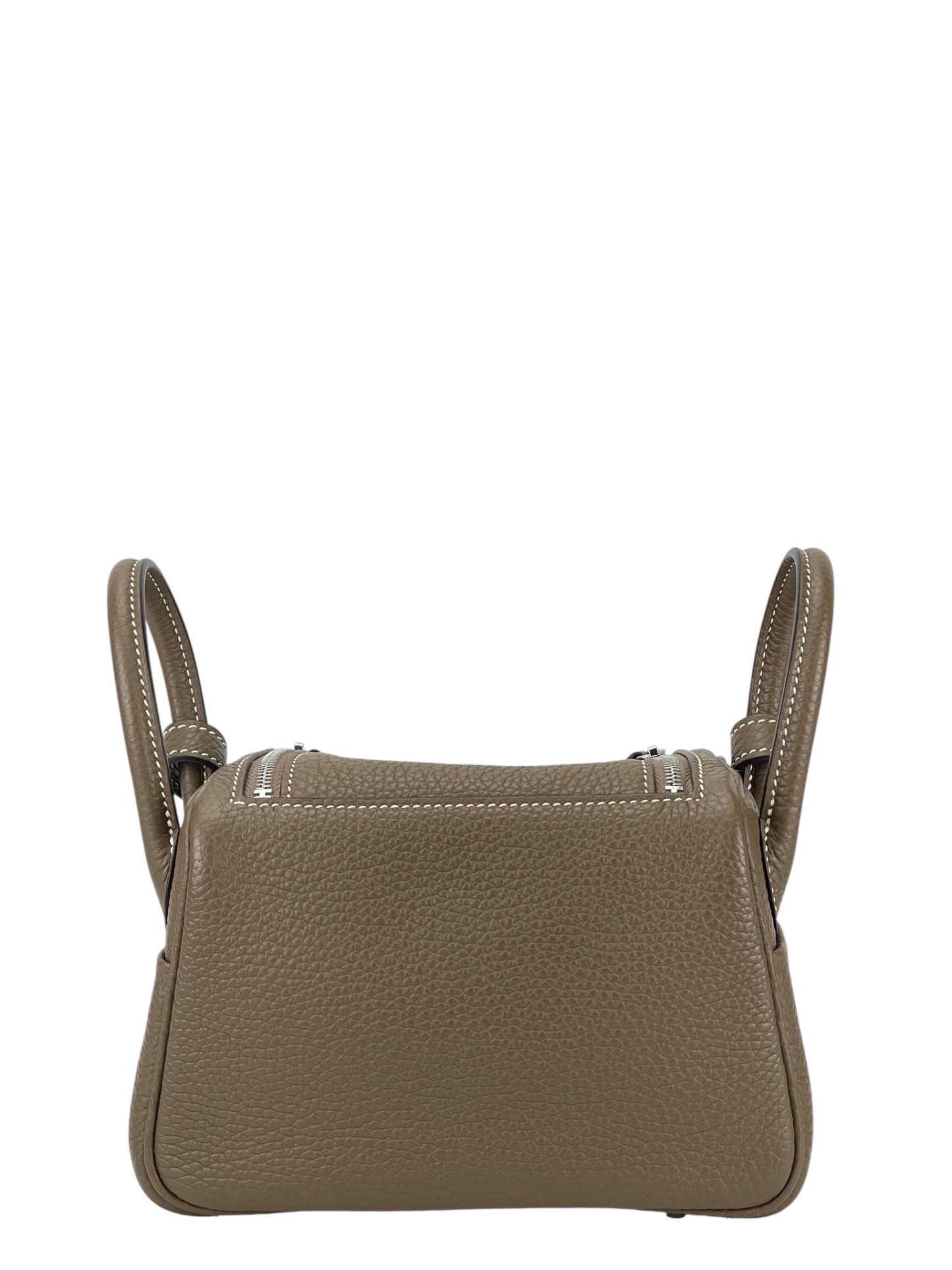 HERMES - Mini Lindy Etoupe TC Palladium Hardware 