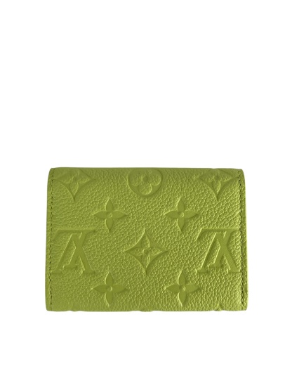 LOUIS VUITTON - Green Calfskin Rosalie Coin Purse Monogram Empreinte