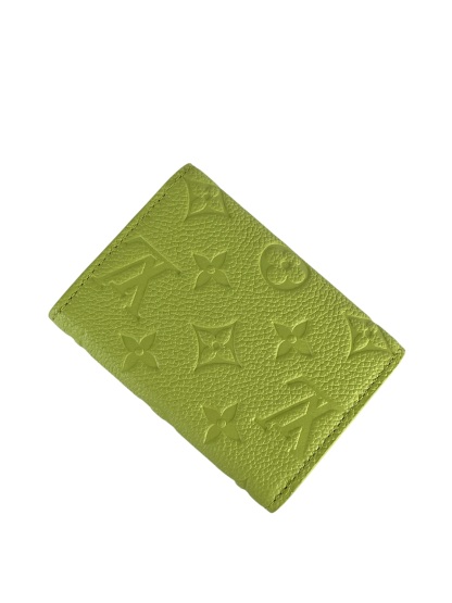 LOUIS VUITTON - Green Calfskin Rosalie Coin Purse Monogram Empreinte