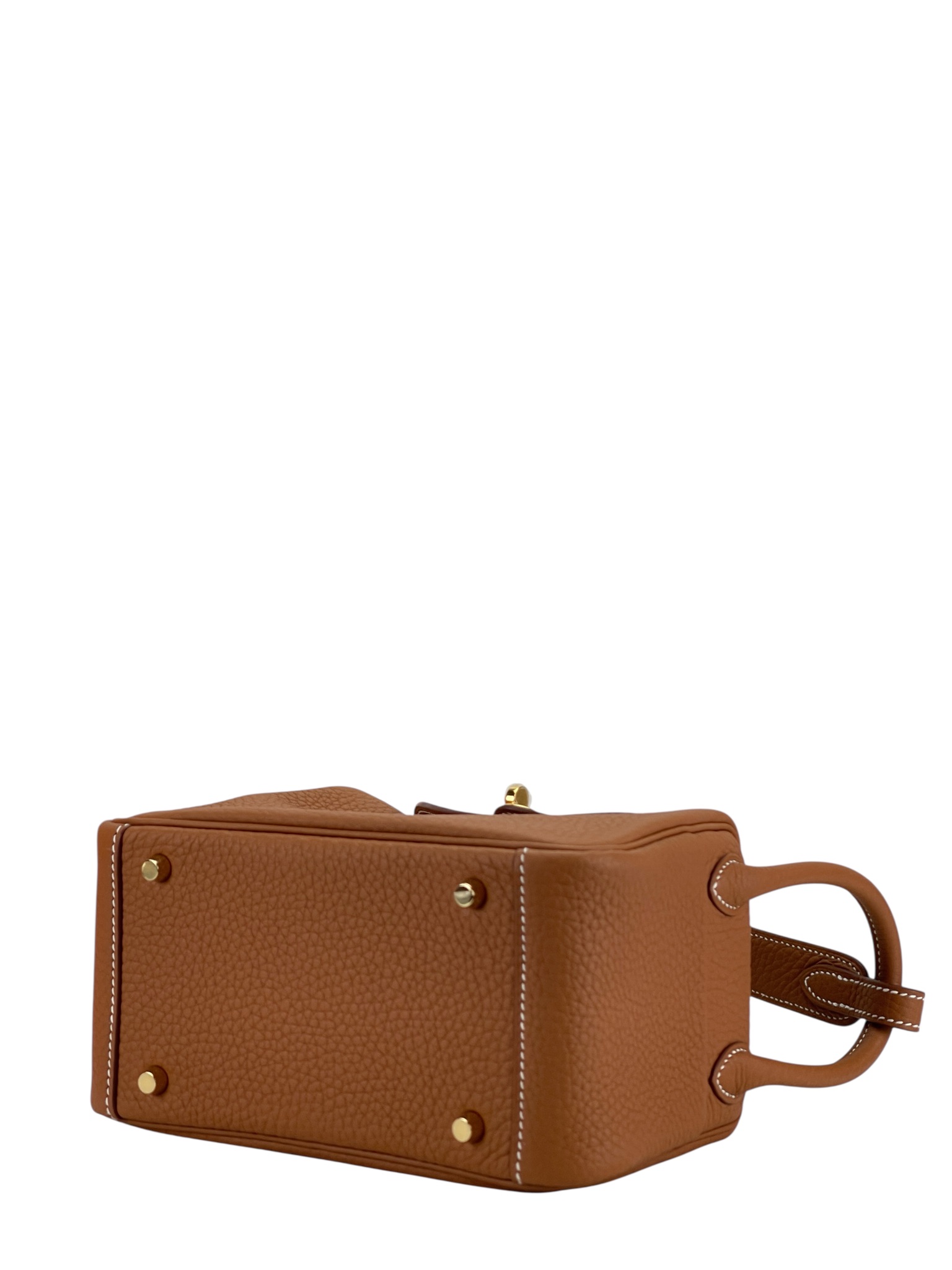 HERMES - Mini Lindy Gold TC Gold Hardware 