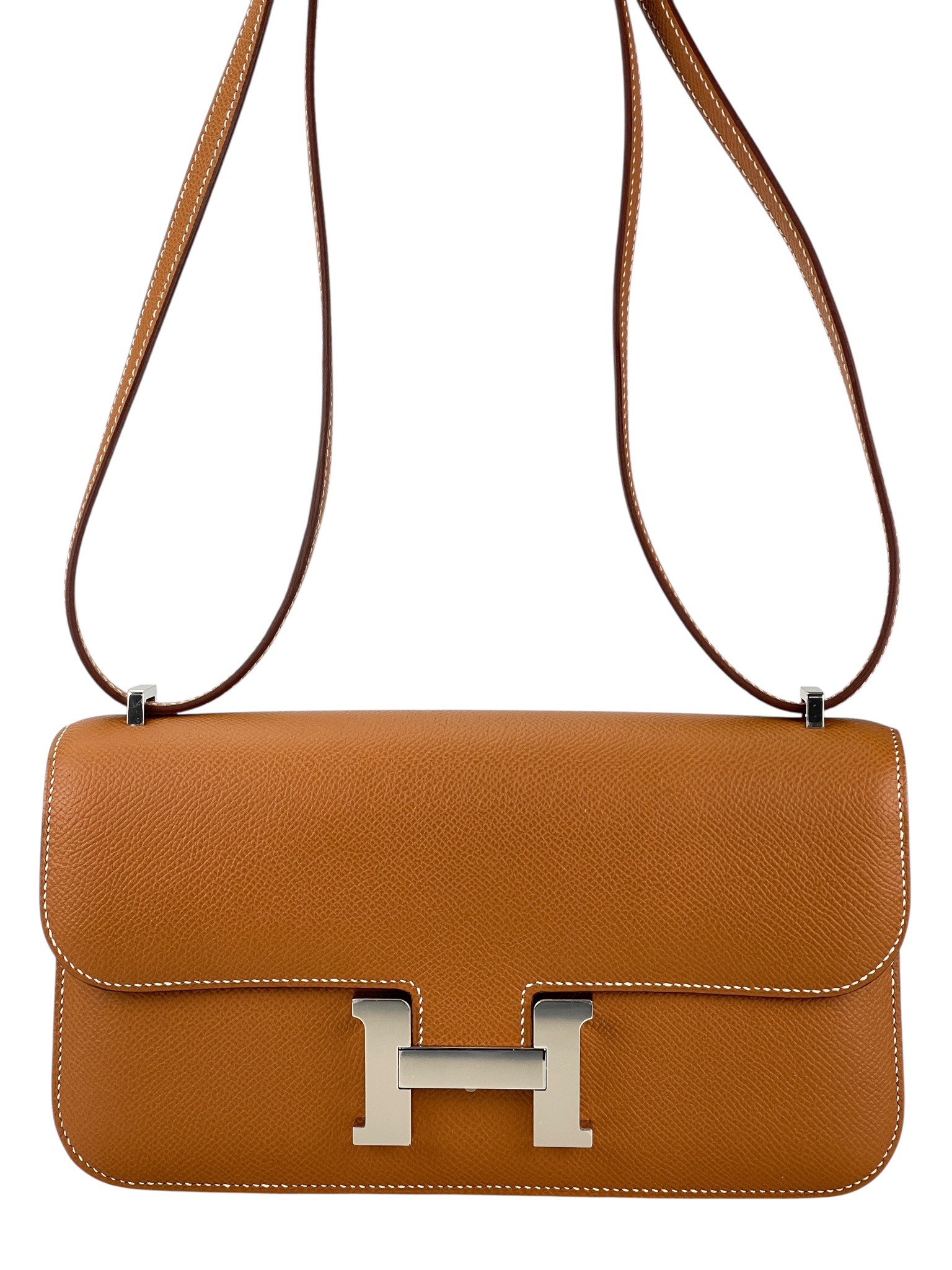 HERMES - Constance Elan 24 Gold Epsom Gold Hardware