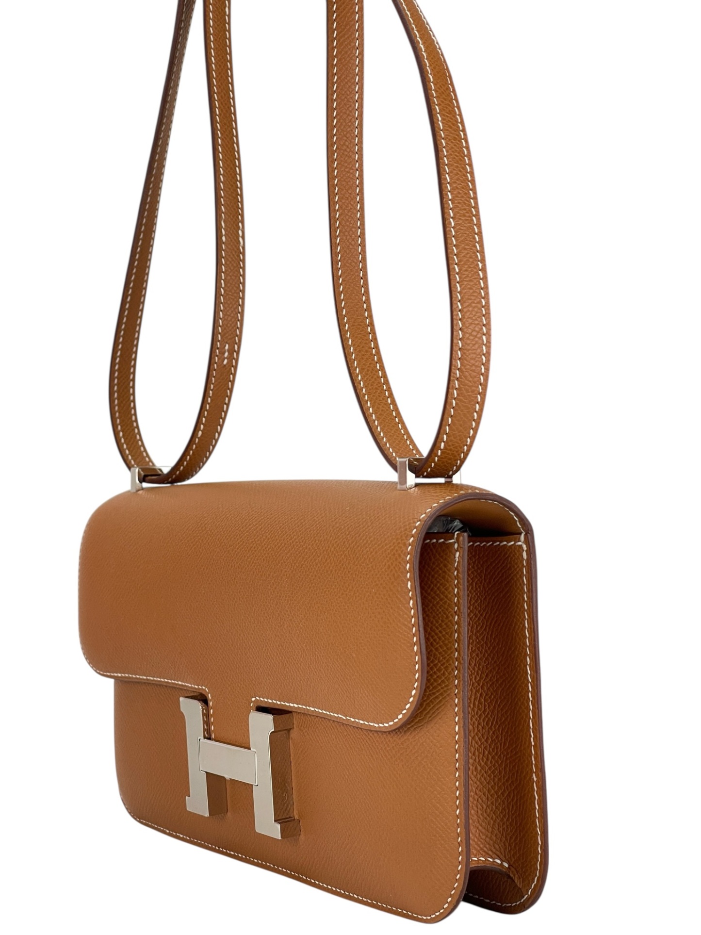 HERMES - Constance Elan 24 Gold Epsom Gold Hardware