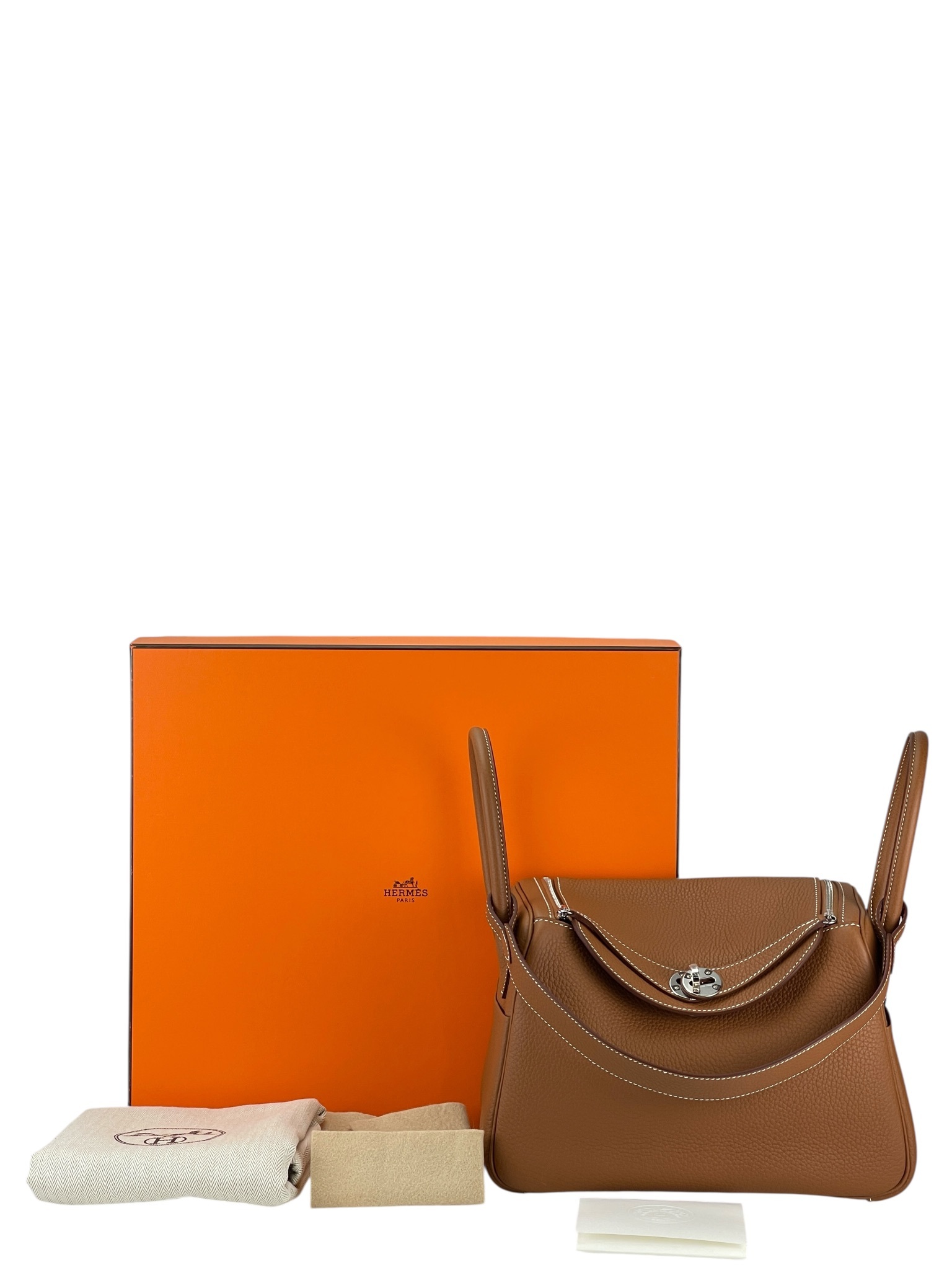 HERMES - Lindy 26 Gold TC Palladium Hardware  