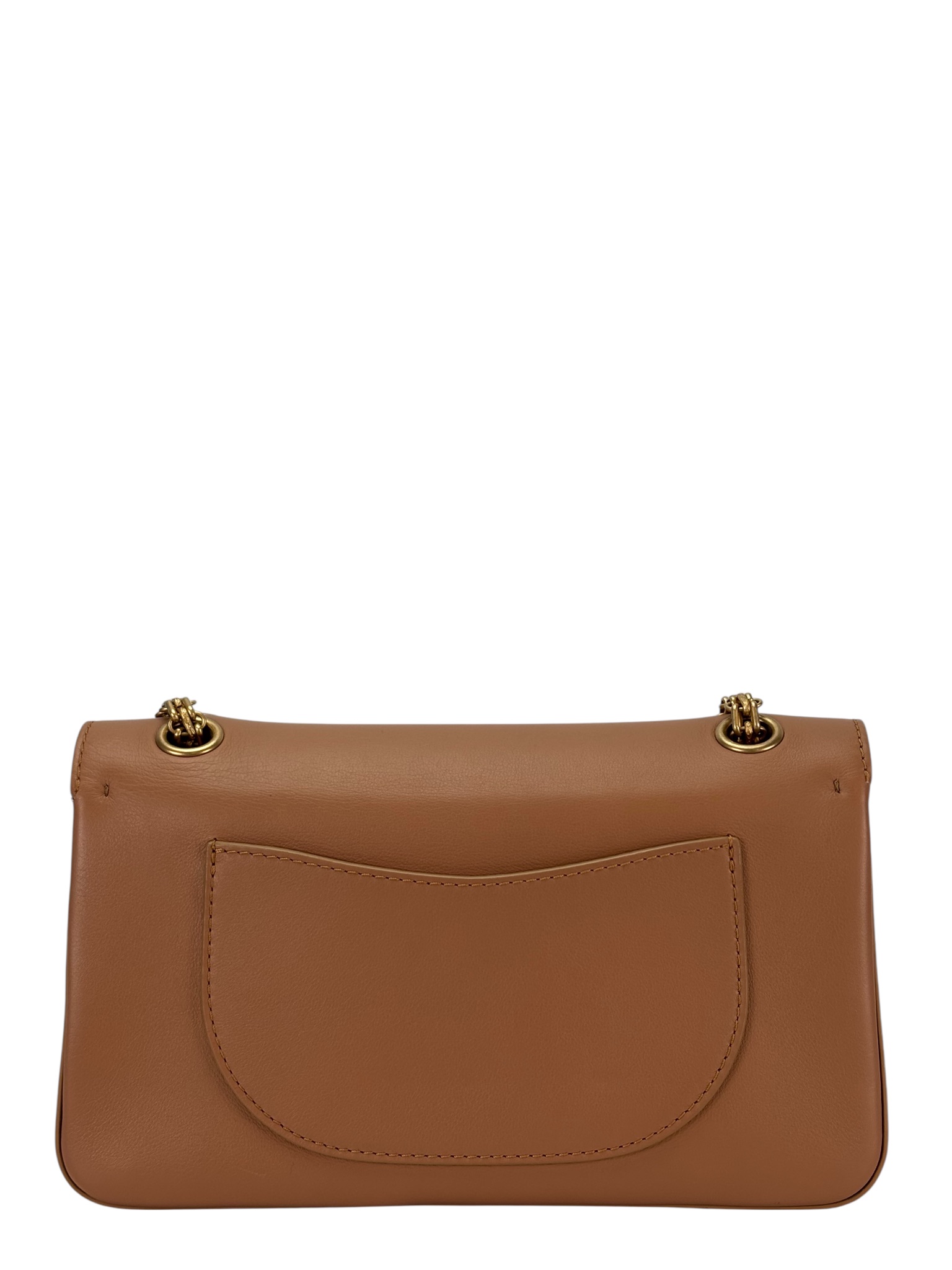 CHANEL - Beige Calfskin Smooth Leather 2.55 Nude Bag