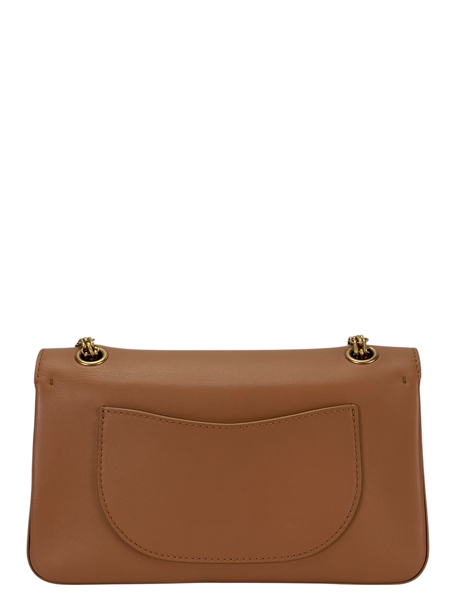 CHANEL - Beige Calfskin Smooth Leather 2.55 Nude Bag