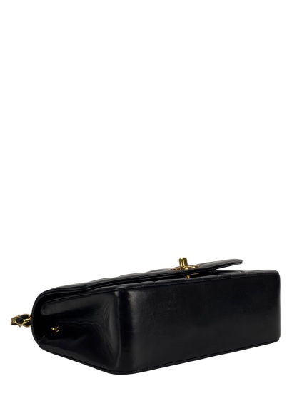 CHANEL - Small Classic Double Flap Bag Lambskin Gold Hardware (CF23)