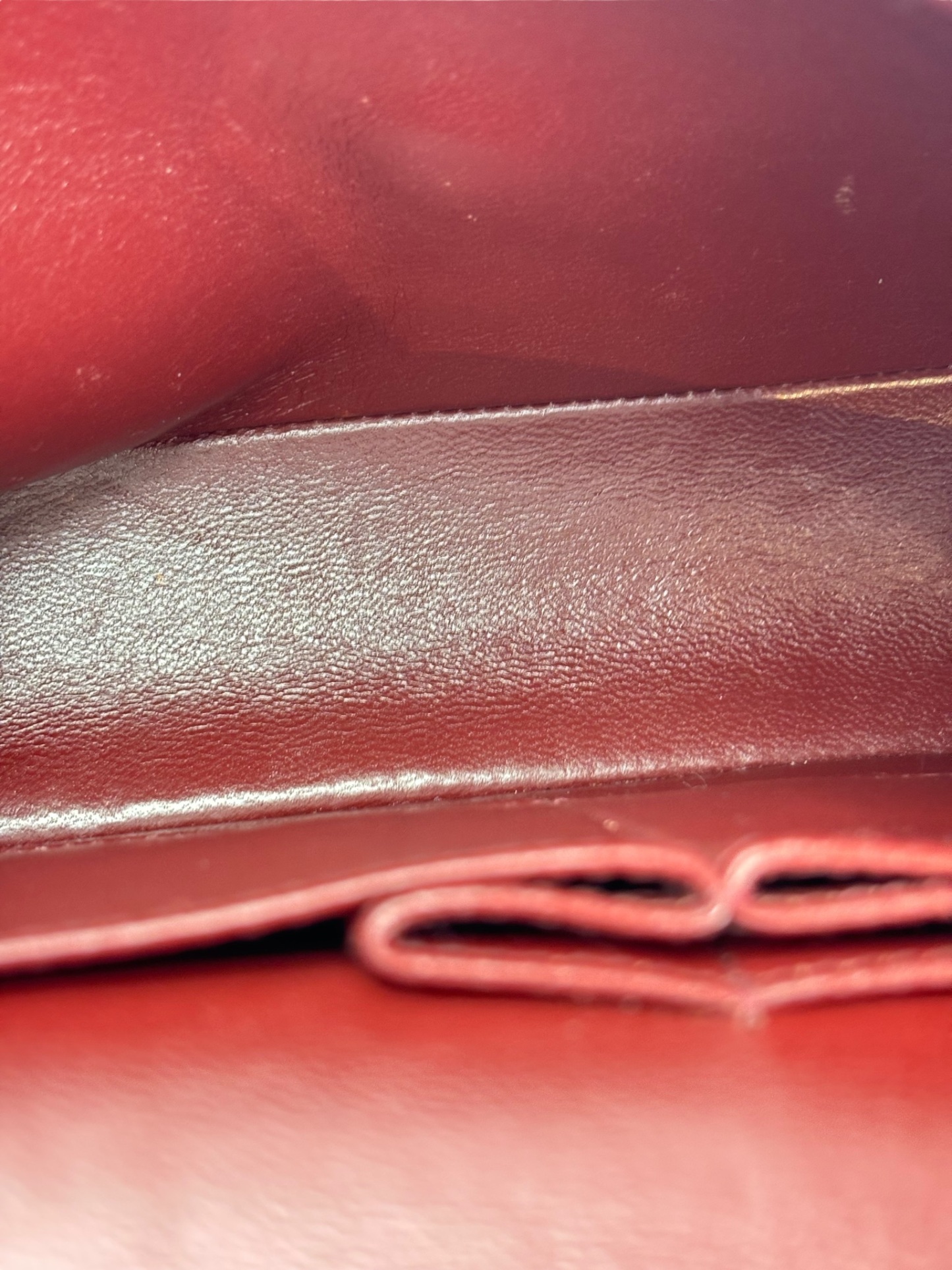 CHANEL - Medium Classic Double Flap Bag Grey Wool Felt (CF25)