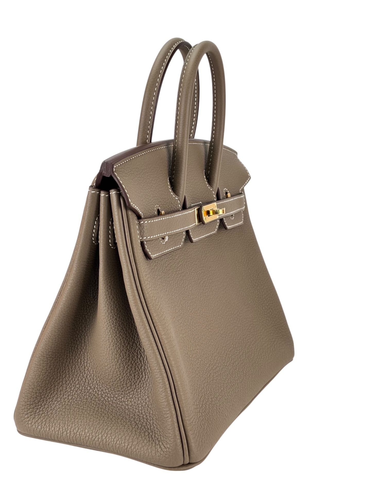 HERMES - Birkin 25 Etoupe Togo Gold Hardware  